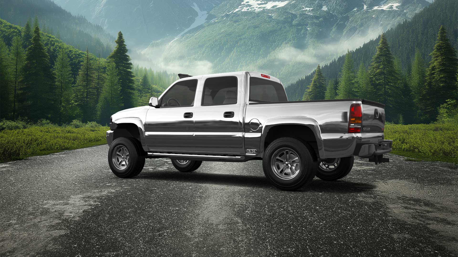 GMC Sierra 1500 Crew Cab Pickup Truck 2000