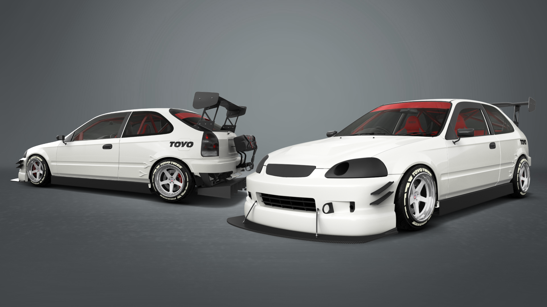 Honda Civic 3 Door Hatchback 1997 tuning