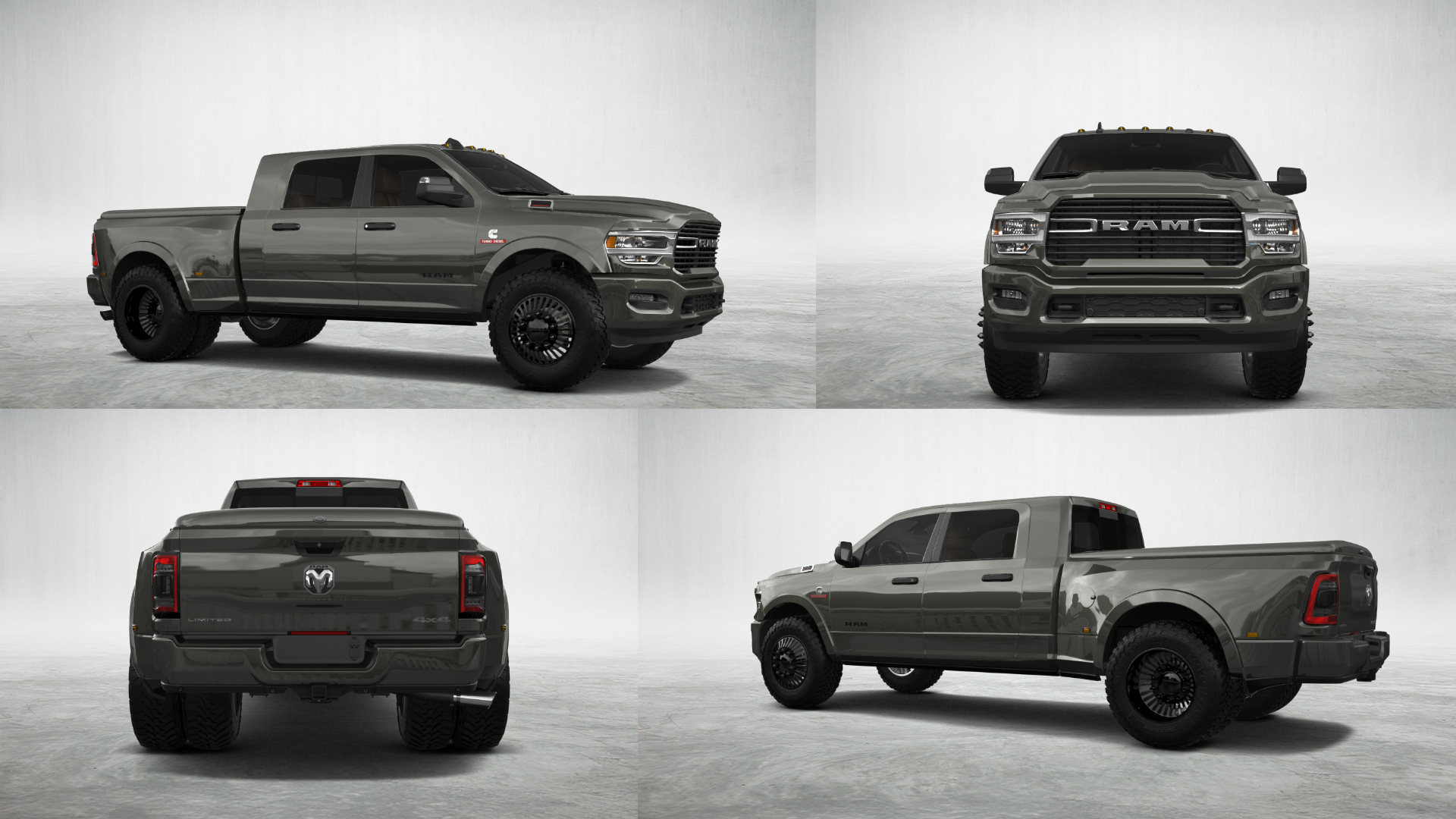 Dodge Ram 3500 4 Door pickup truck 2020 tuning