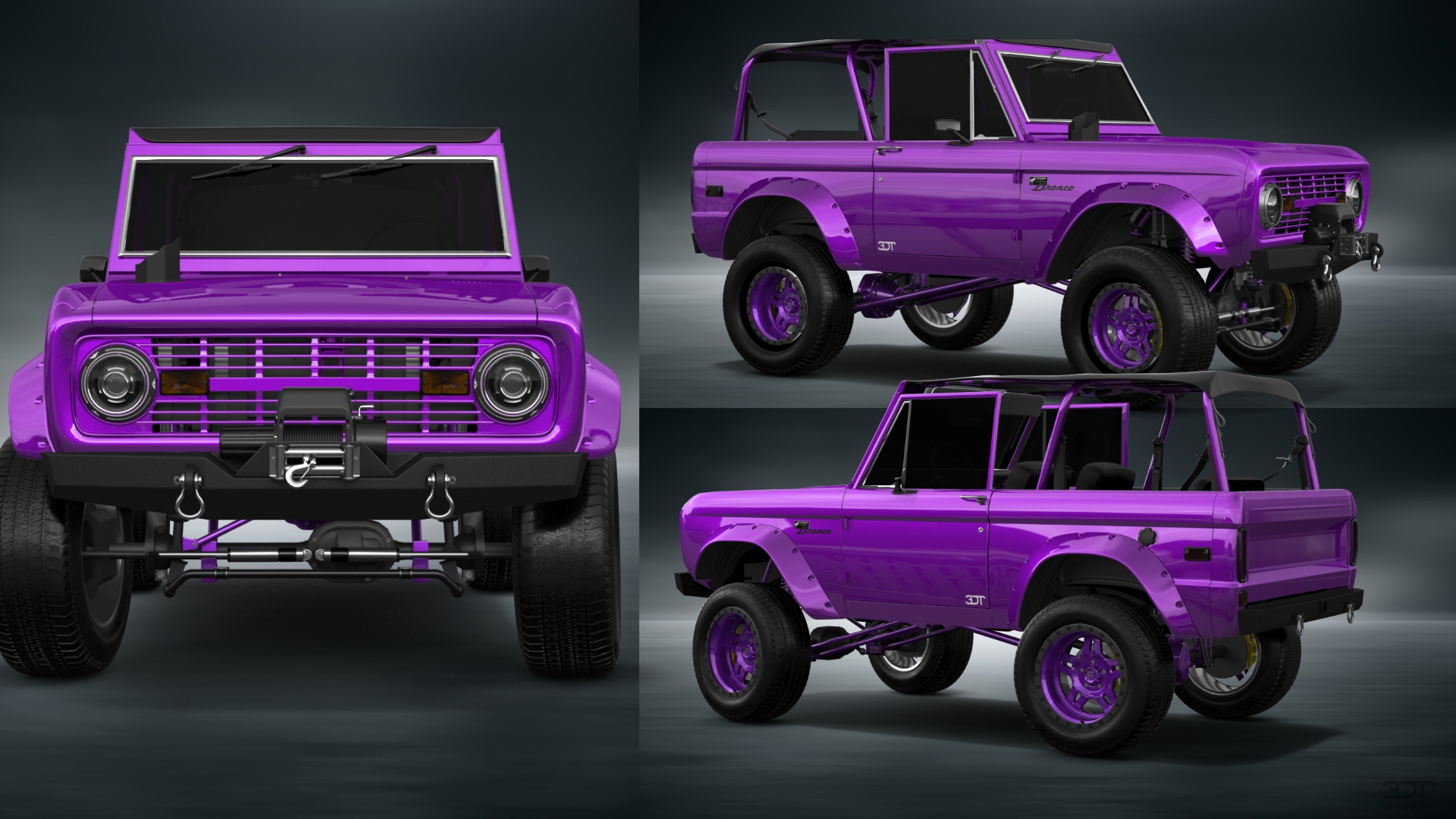 Ford Bronco 3 Door SUV 1965