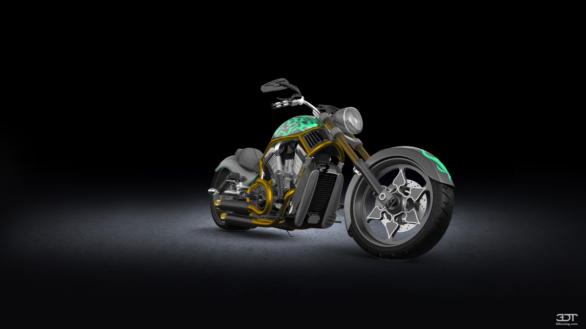 Harley-Davidson Custom Chopper Cruiser 2011
