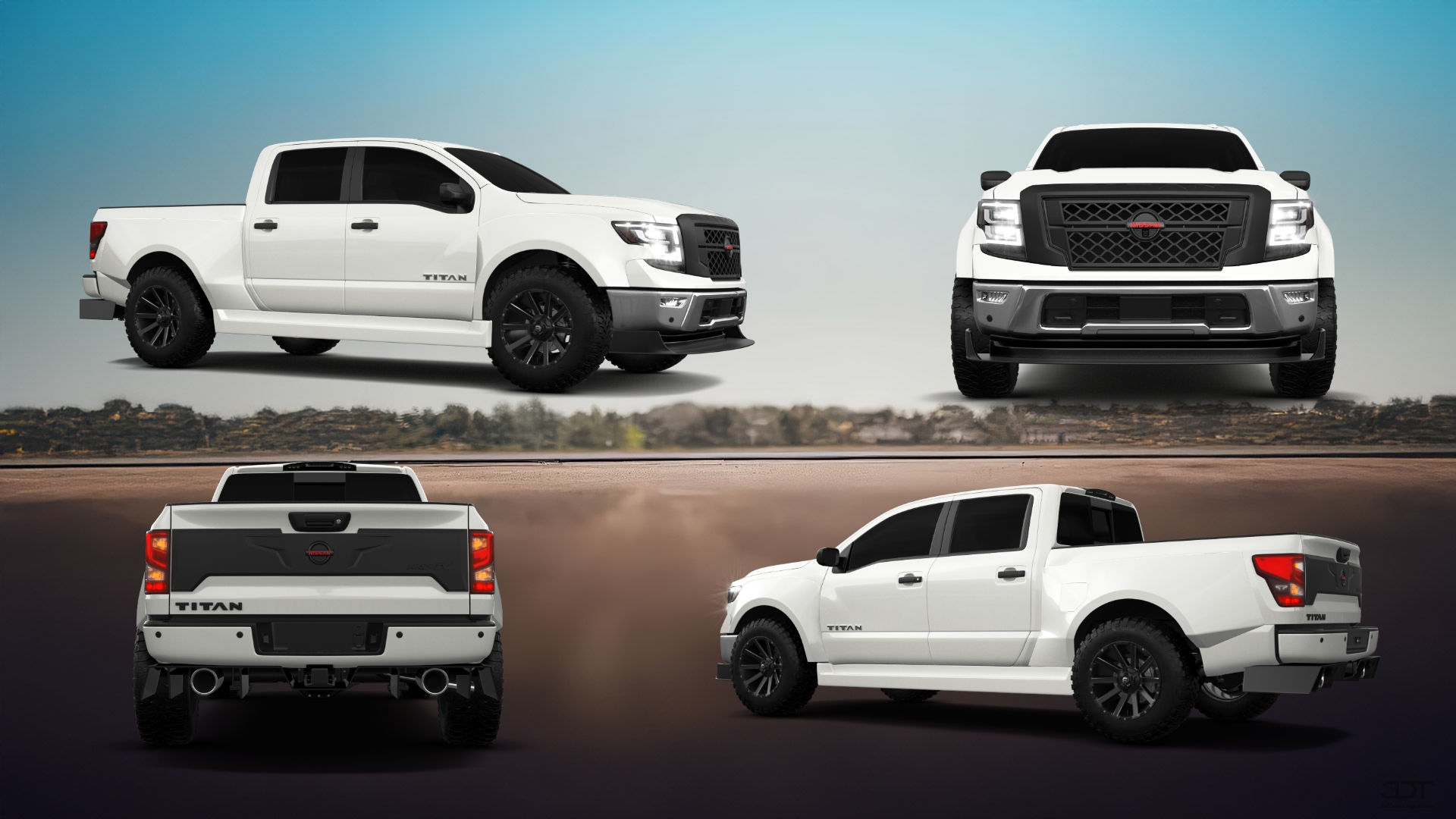 Nissan Titan 4 Door pickup truck 2021 tuning