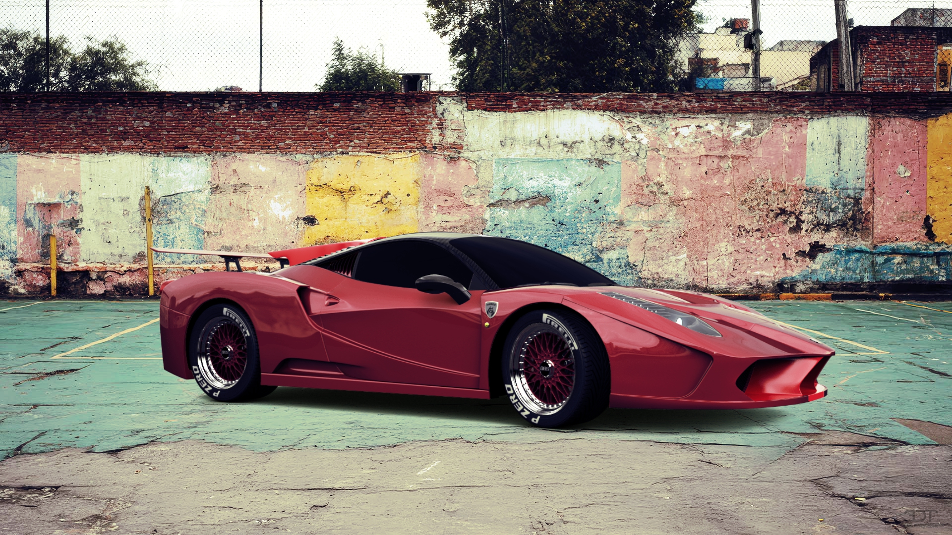 Ferrari 458 Italia 2 door spider 2010 tuning