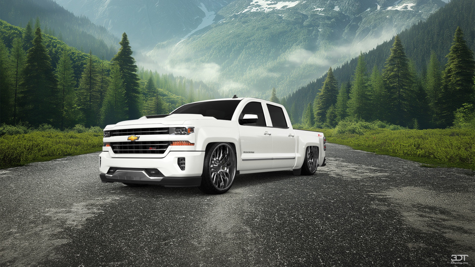 Tuning Chevrolet Silverado 1500 4 Door pickup truck 2016