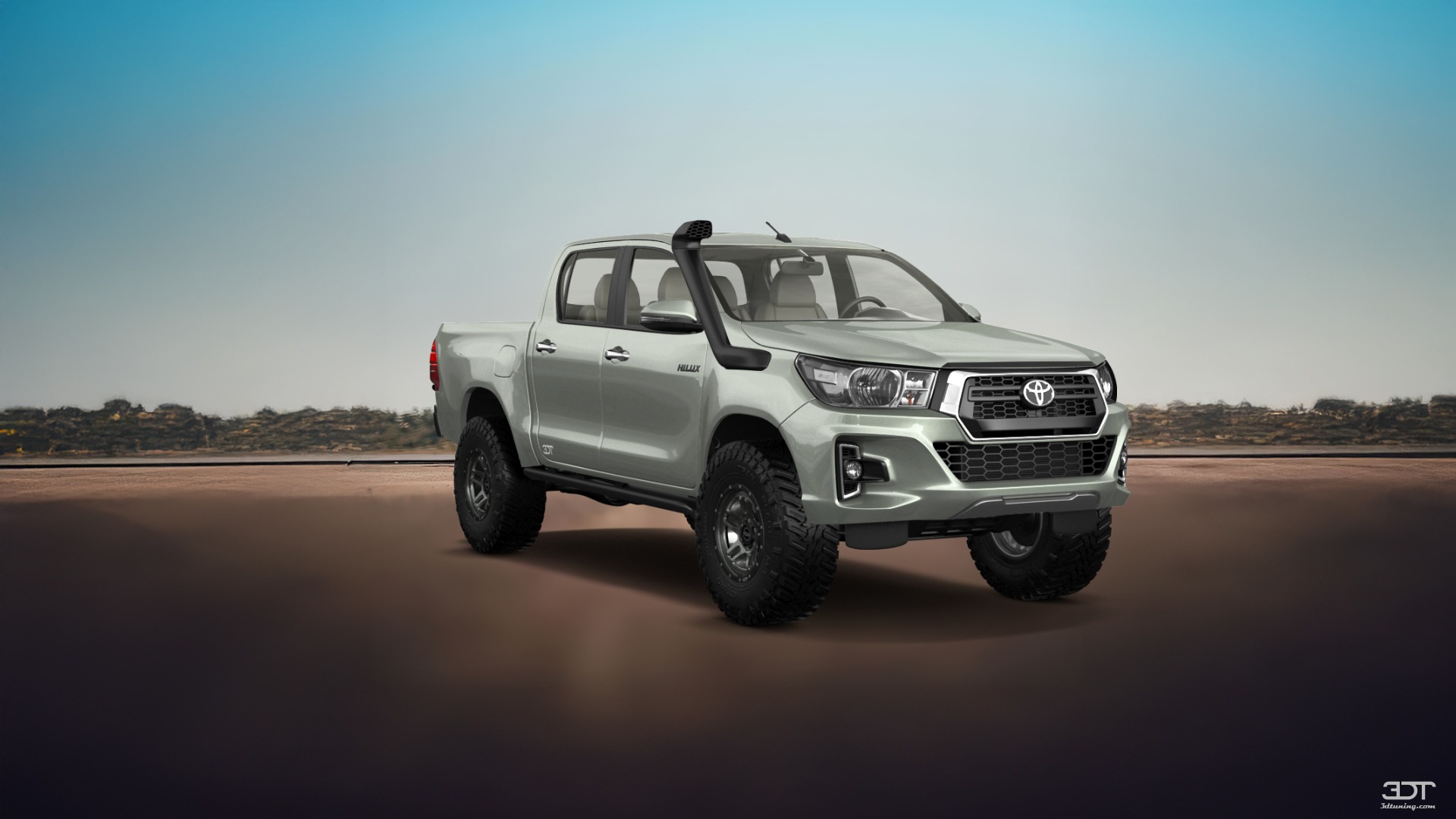 Toyota Hilux Double Cab 4 Door pickup truck 2015 tuning