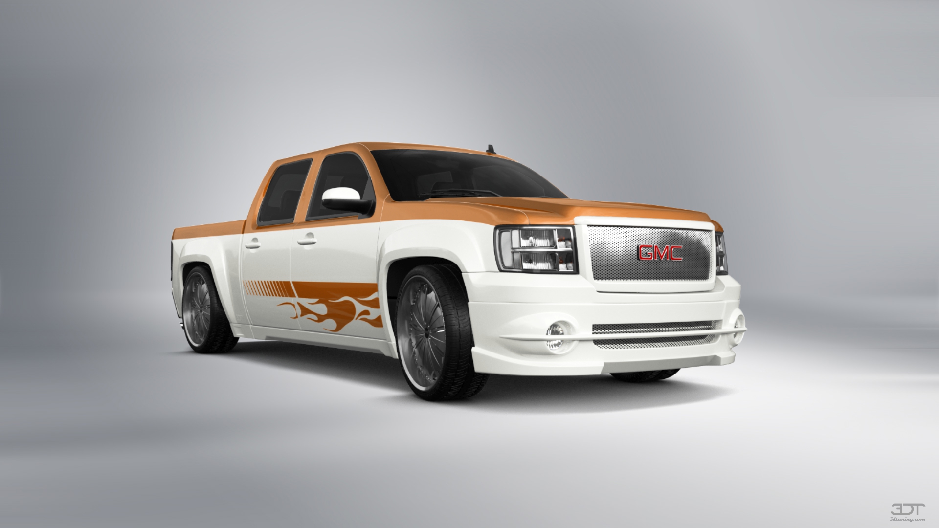 GMC Sierra 1500 Crew Cab 5.8 ft box 4 Door pickup truck 2007 tuning