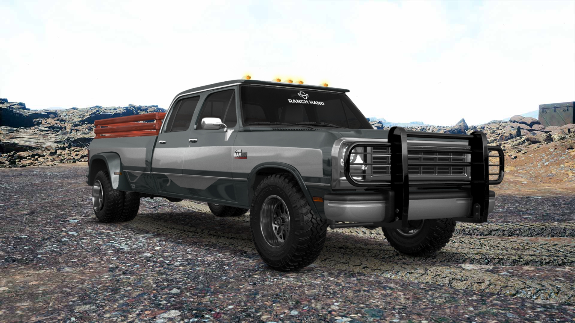 Dodge Ram 350 4 Door pickup truck 1991 tuning