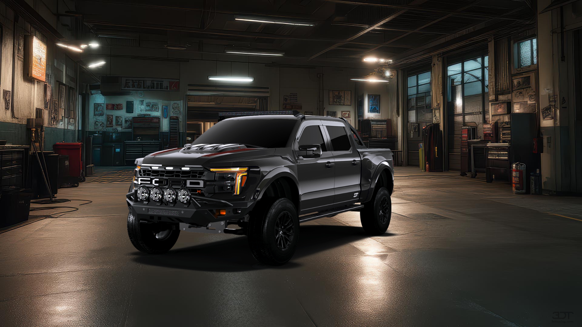 Ford F-150 Raptor 4 Door pickup truck 2024 tuning
