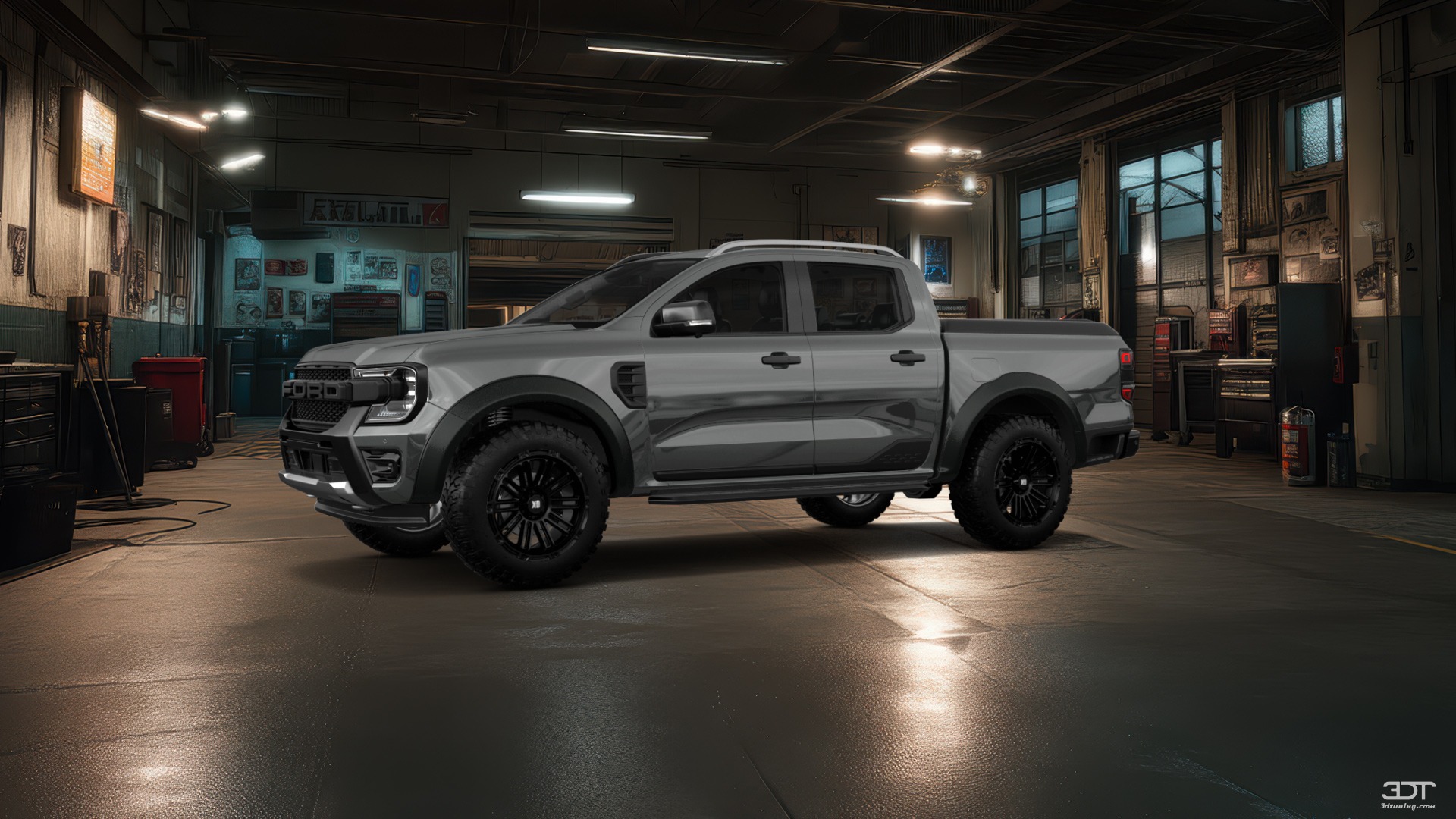 Ford Ranger 4 Door pickup truck 2022 tuning