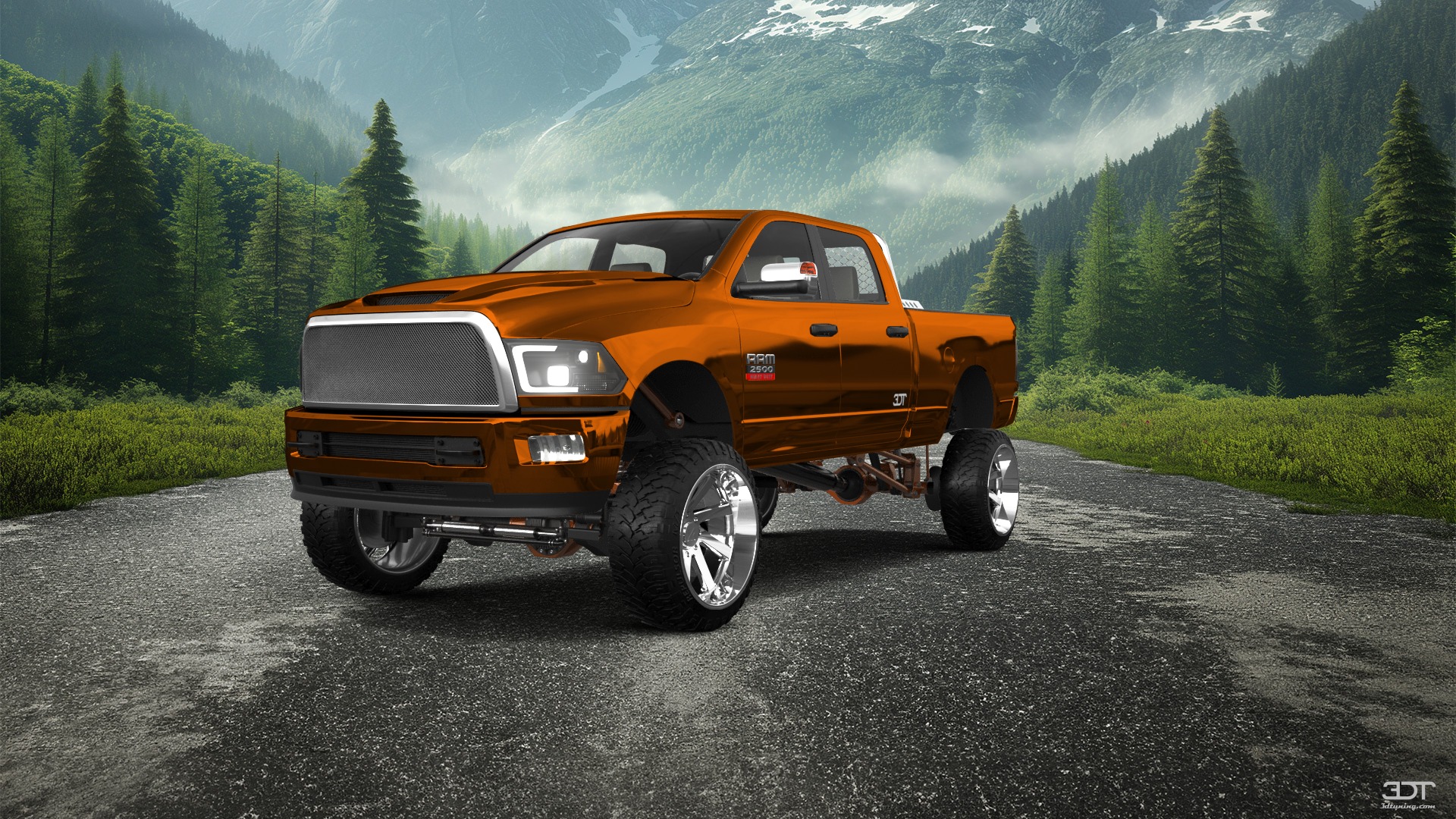Dodge Ram 2500 4 Door Truck 2014