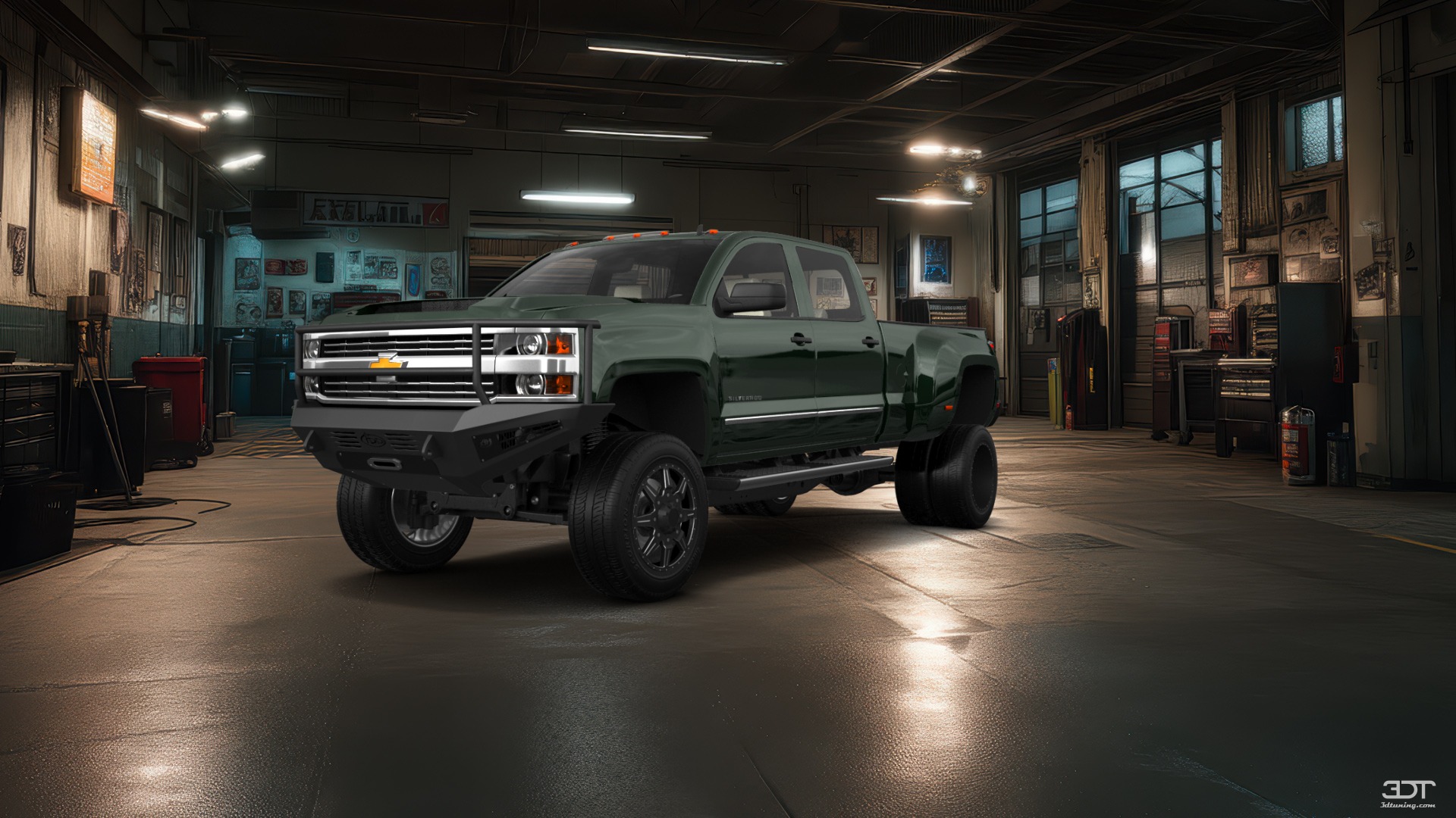 Chevrolet Silverado 3500 4 Door pickup truck 2015 tuning