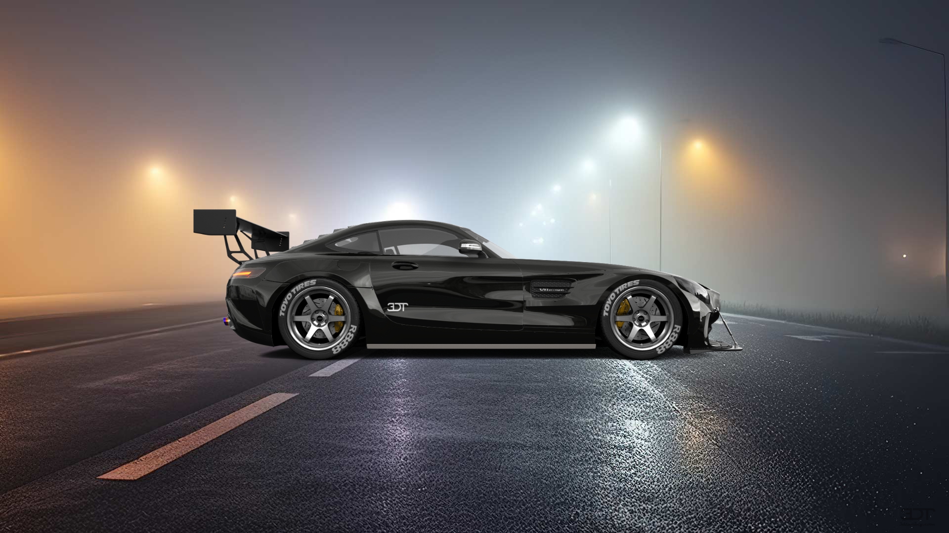 Mercedes AMG GT 2 door fastback coupe 2016