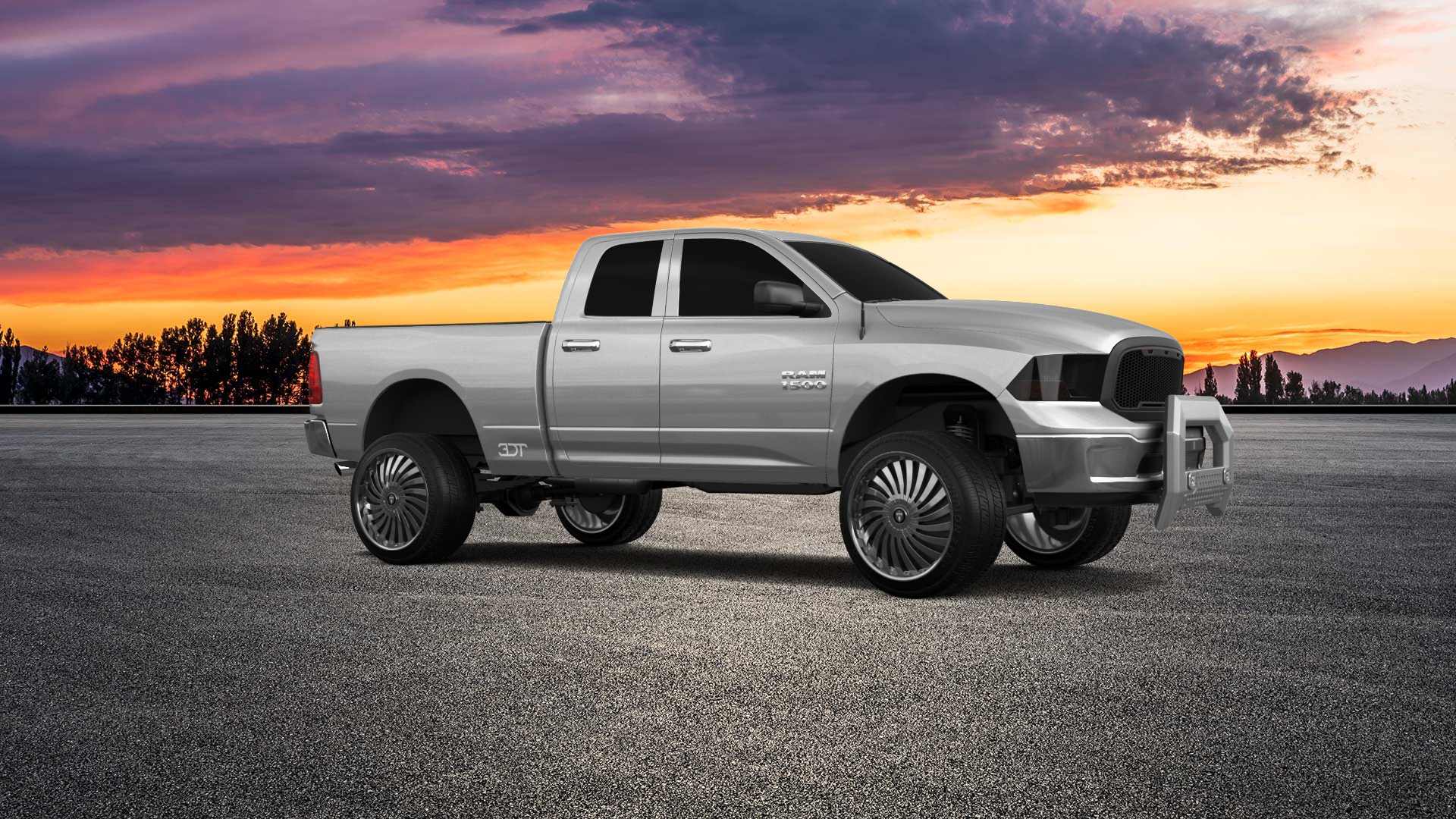 Dodge Ram 1500 Quad-Cab 4 door 2014 tuning