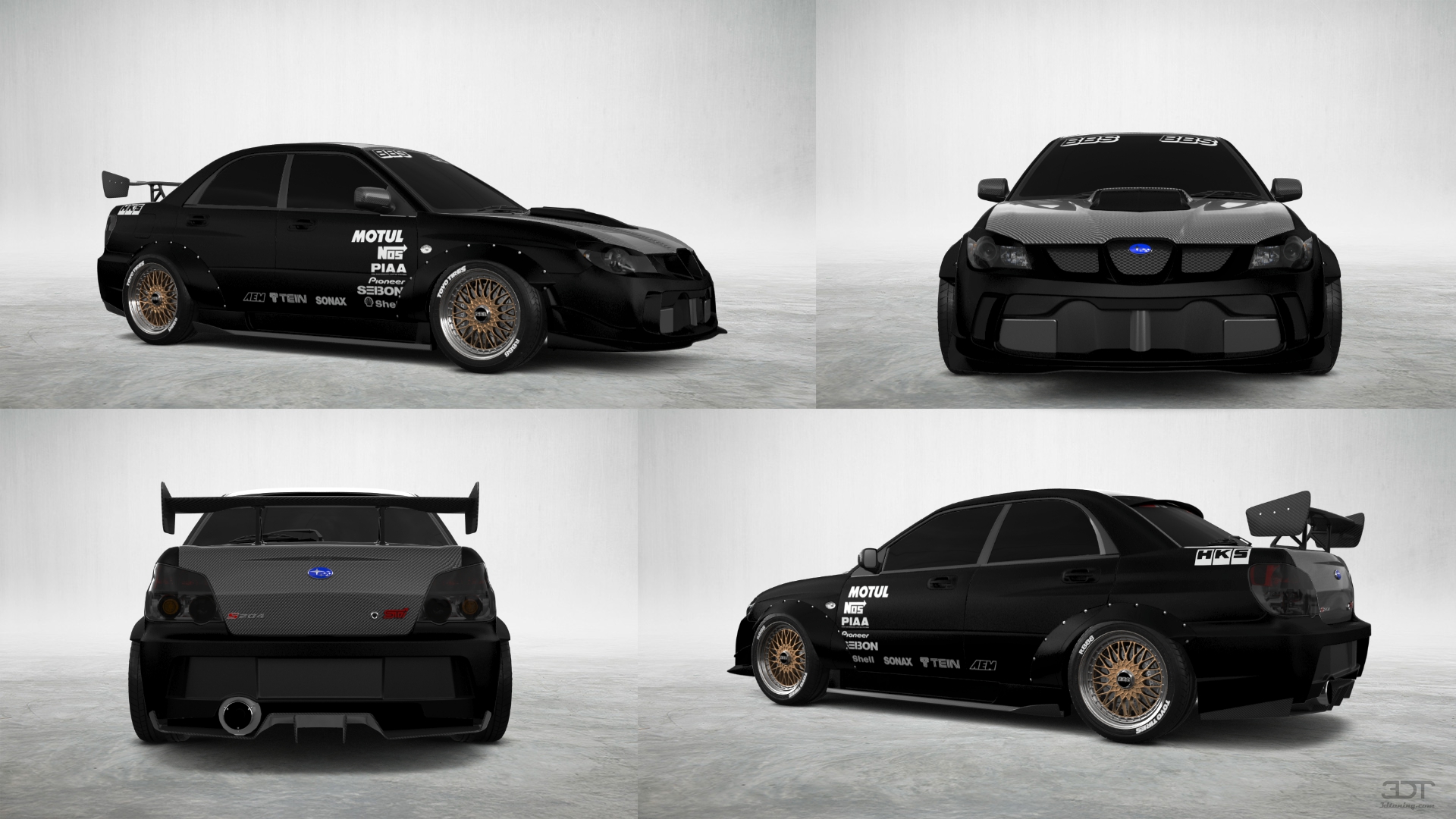 Subaru Impreza S204 4 Door Saloon 2006 tuning