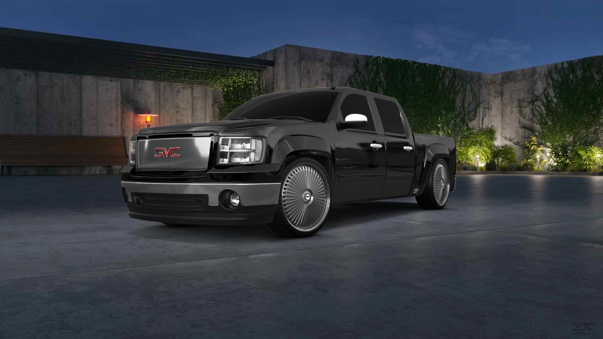 GMC Sierra 1500 Crew Cab 5.8 ft box 4 Door pickup truck 2007