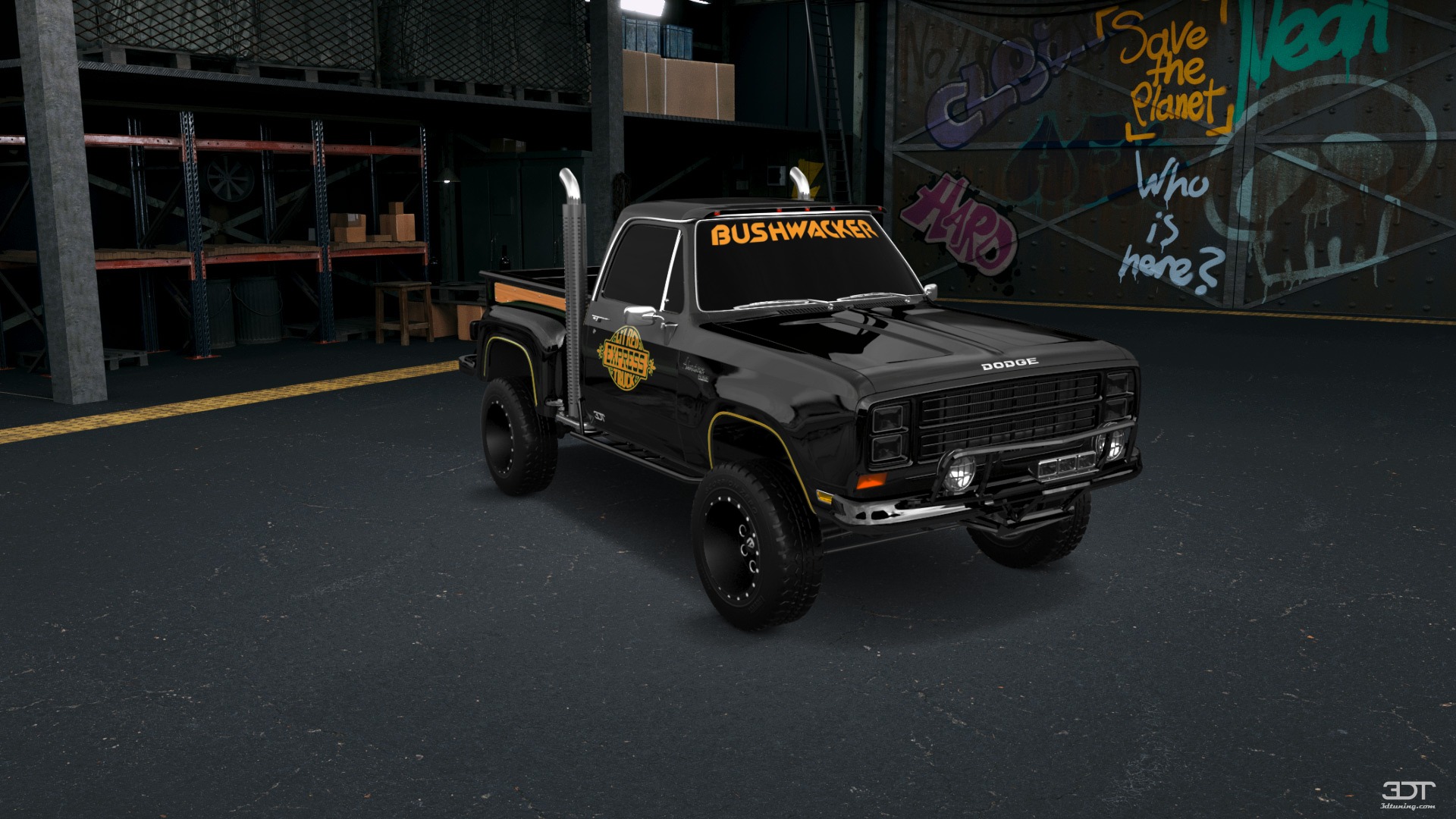 Dodge Lil Red Express 2 Door pickup truck 1979
