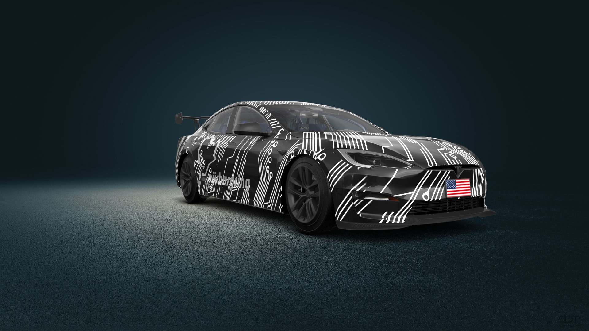 Tesla Model S Facelift 5 Door Liftback 2021 tuning