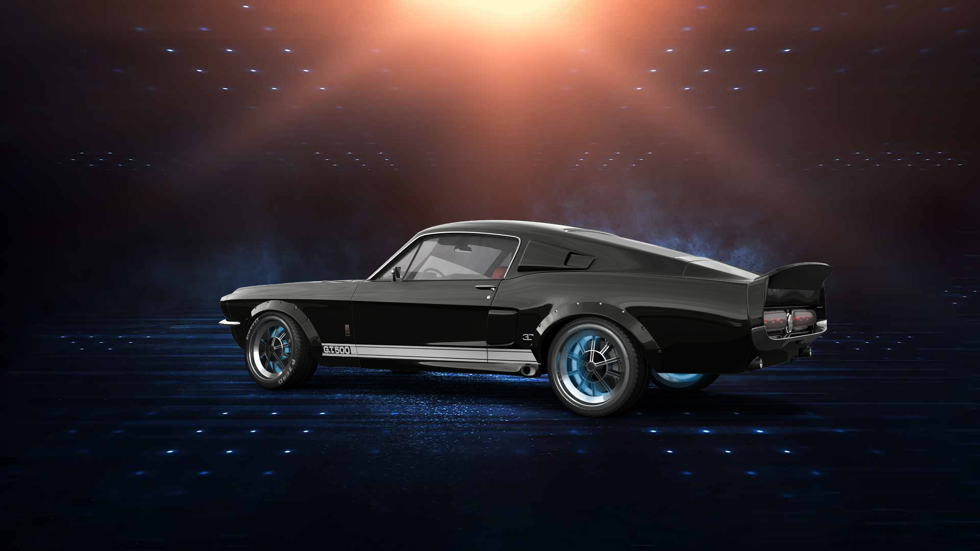 Mustang GT500 2 Door Coupe 1968