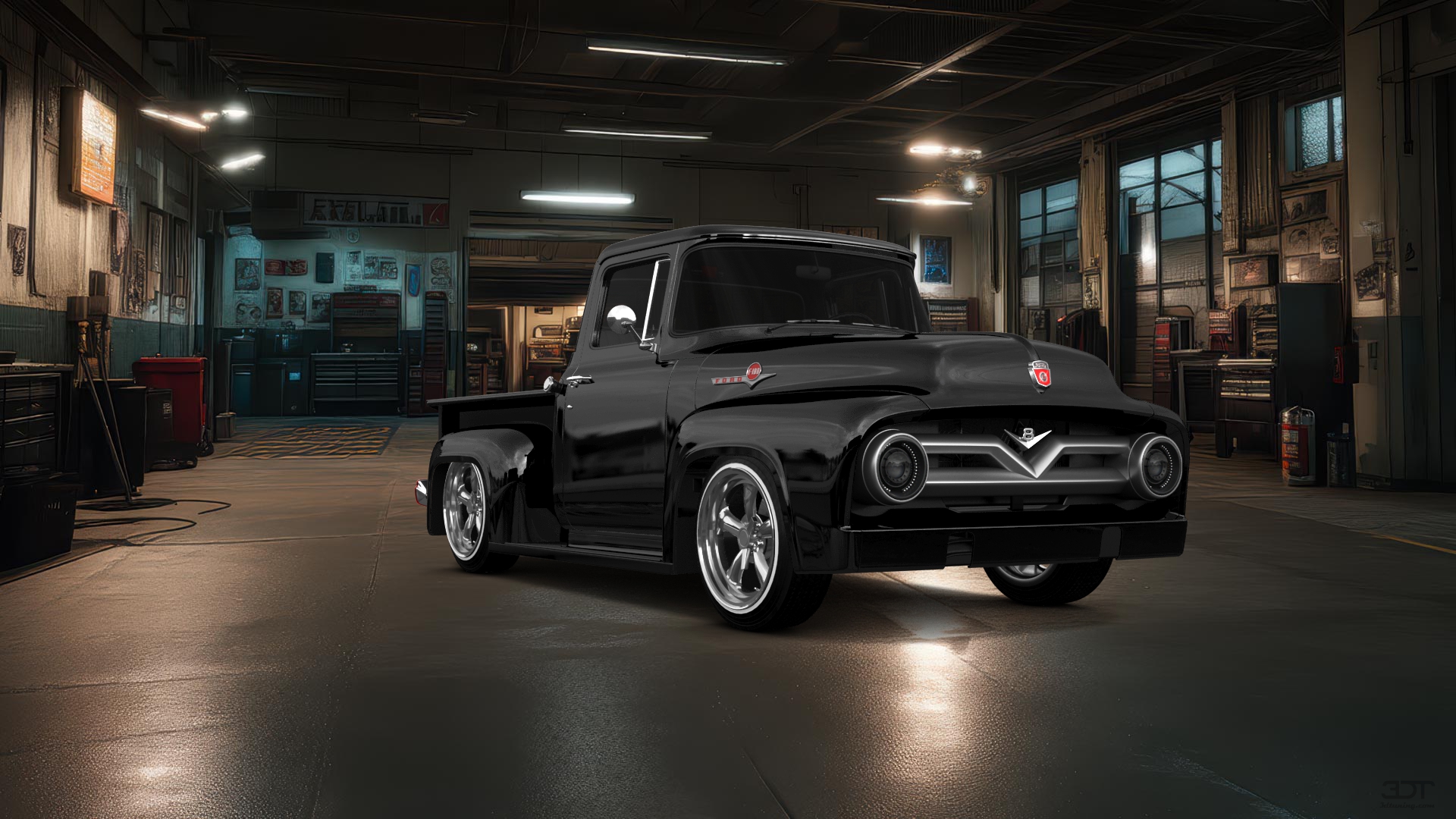 Ford F-100 2 Door truck 1956 tuning