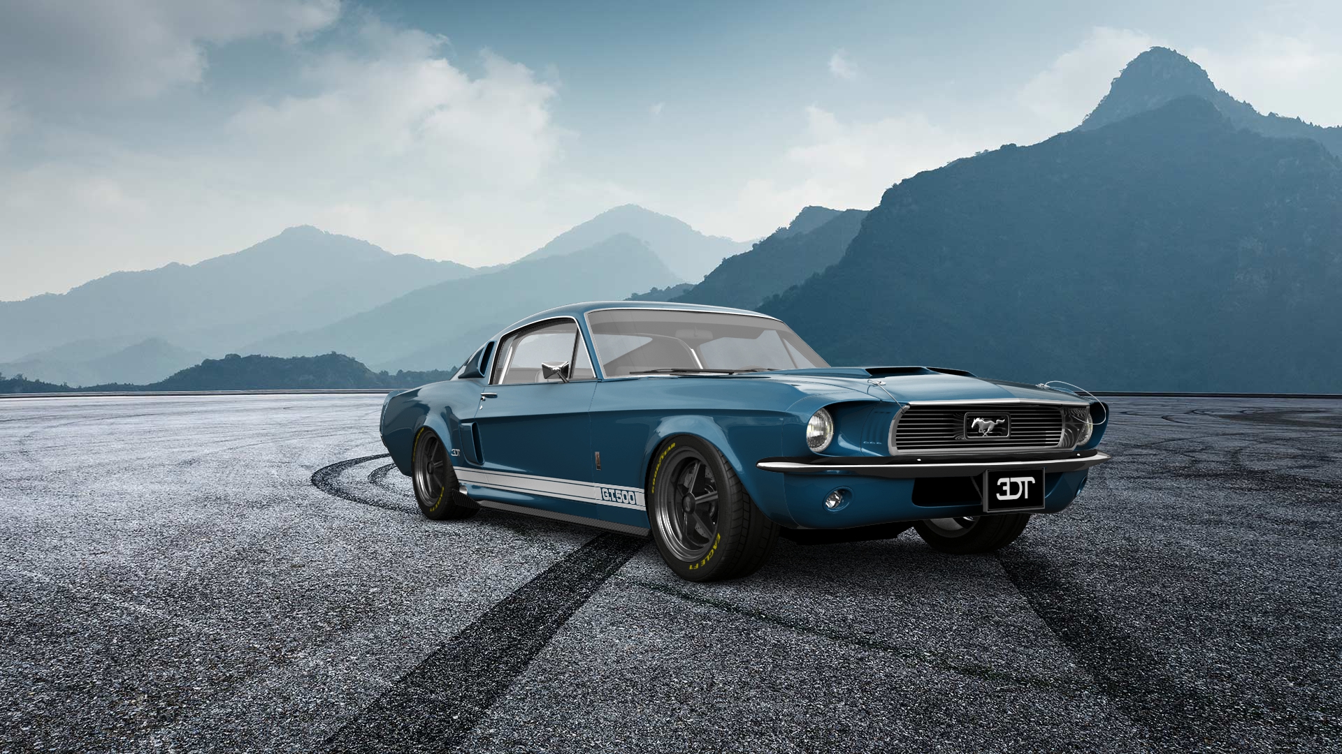 Mustang GT500 2 Door Coupe 1968