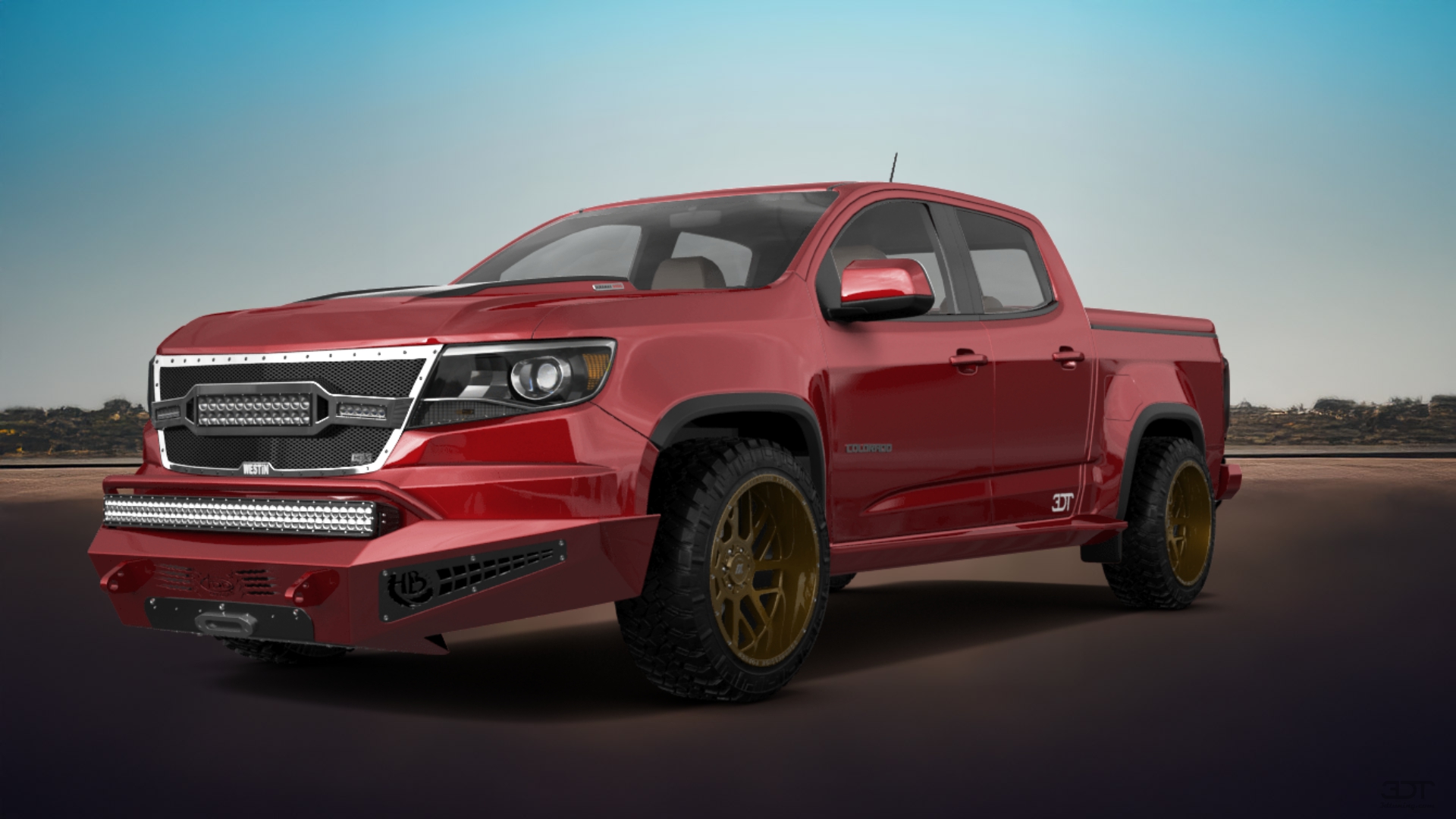 Chevrolet Colorado Crew Cab 4 Door pickup truck 2015 tuning