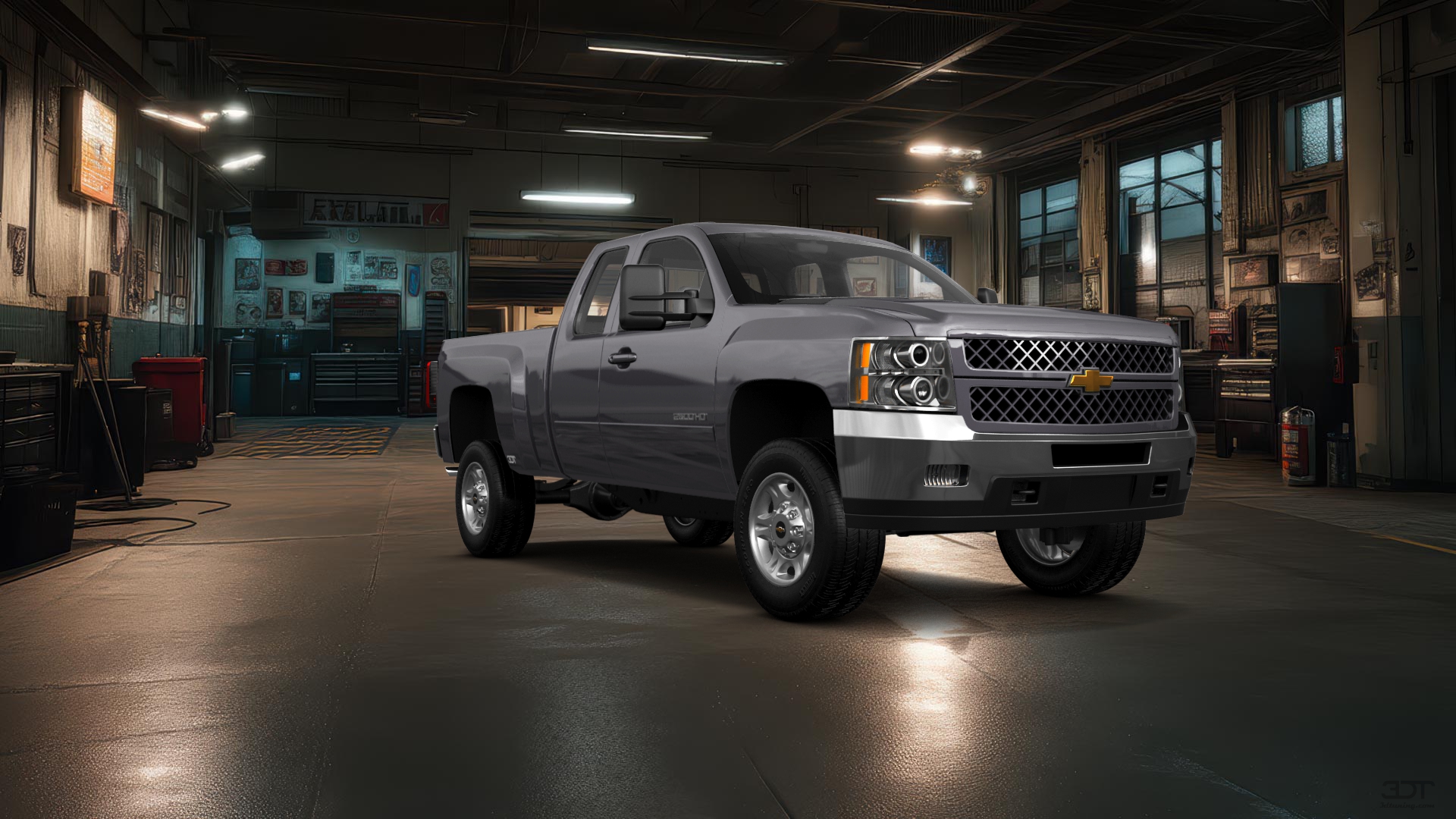 Chevrolet Silverado 2500 HD Extended Cab Pickup Truck 2007 tuning