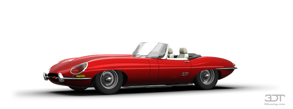 Tuning Jaguar E-Type Convertible 1962