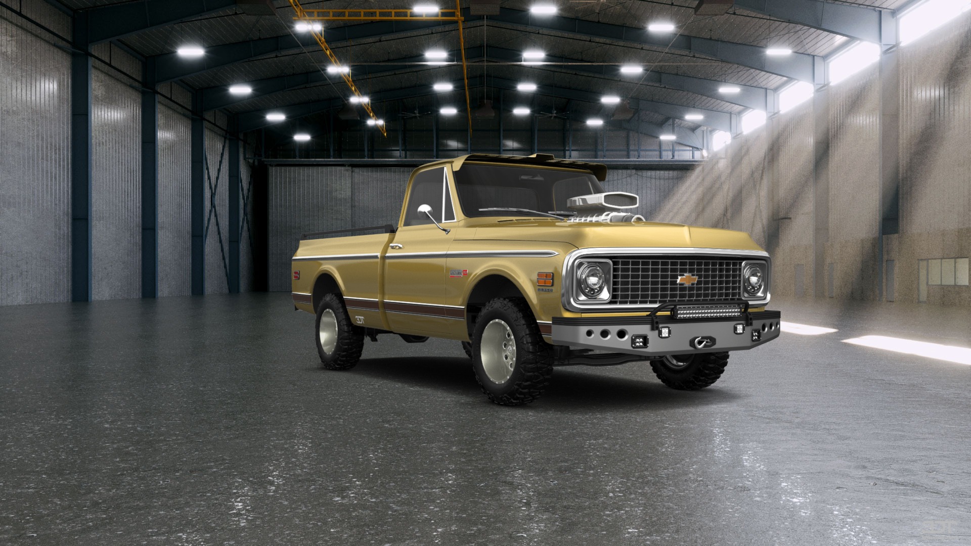 Chevrolet C-10 Cheyenne 2 Door pickup truck 1972
