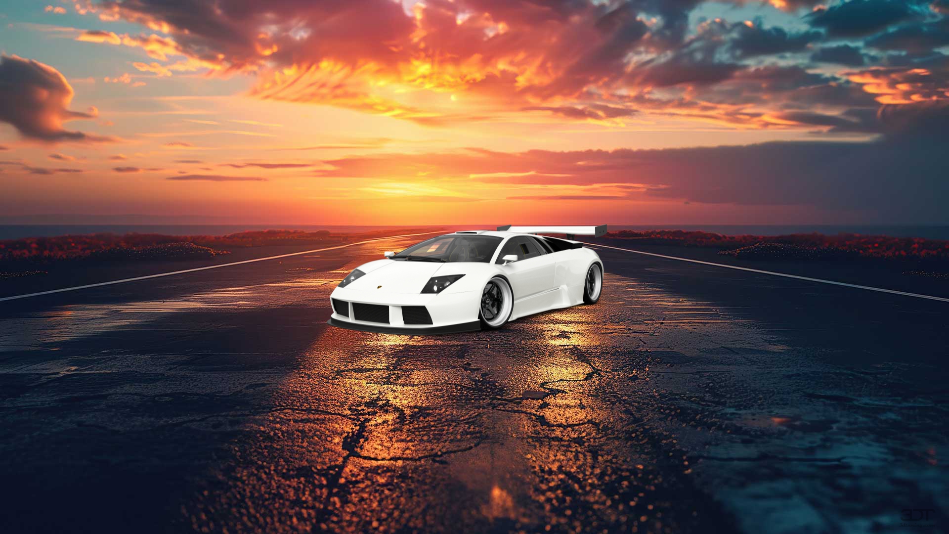 Lamborghini Murcielago 2 Door Coupe 2001 tuning
