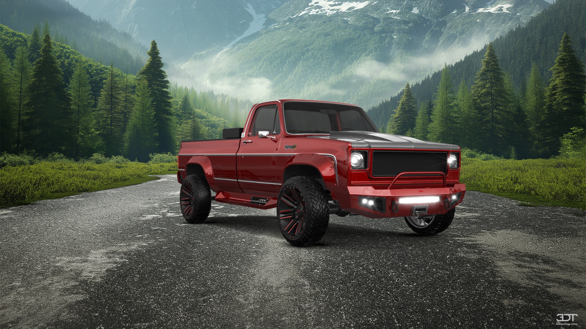 Chevrolet Silverado C-10 2 Door pickup truck 1973 tuning