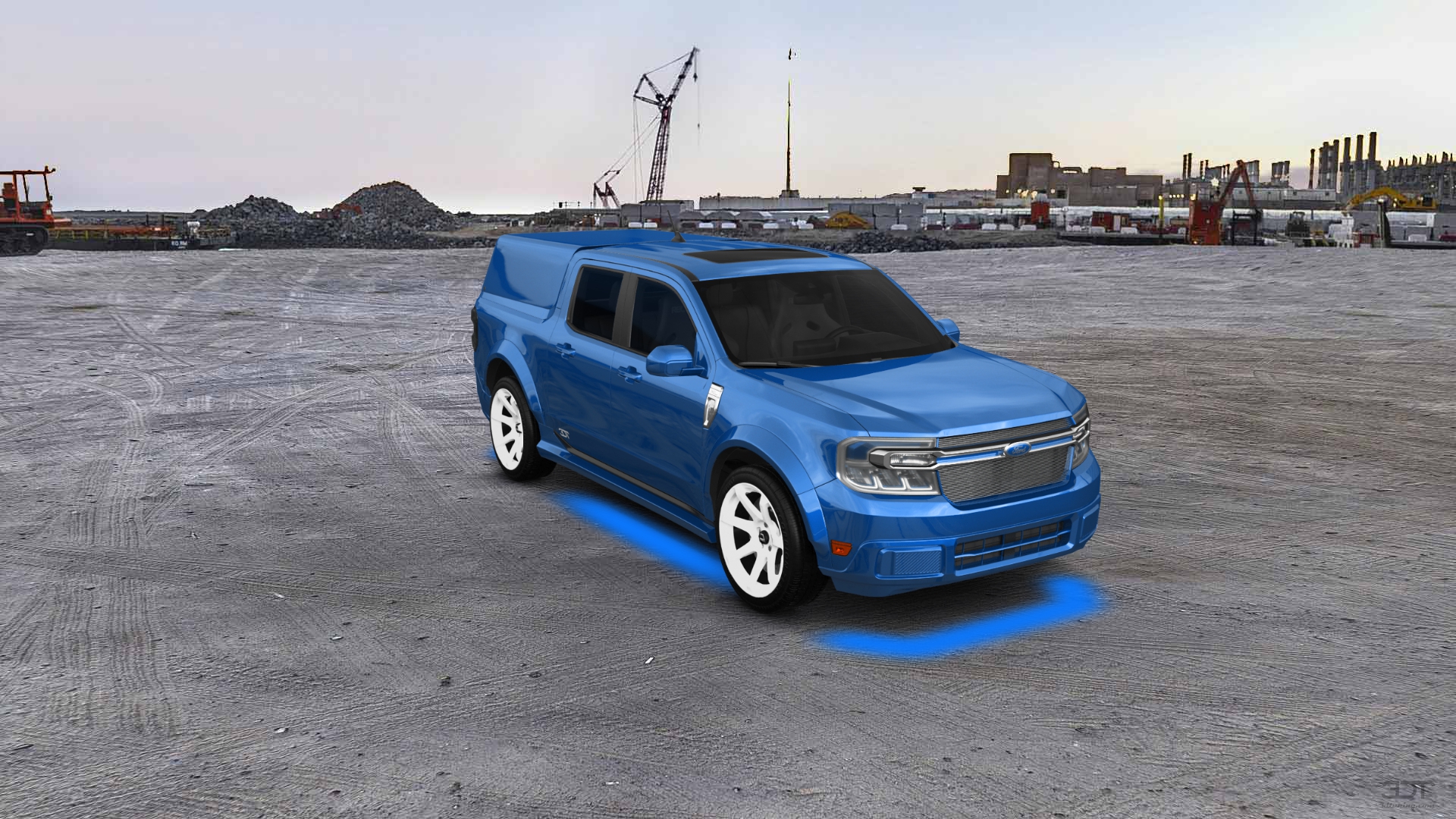 Ford Maverick 4 Door pickup truck 2022 tuning