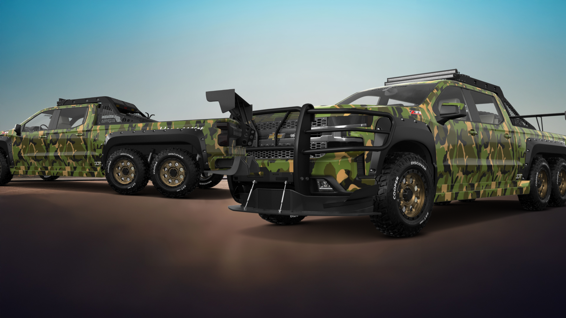 Chevrolet Silverado Hennessey Goliath 6X6 Truck 2020 tuning