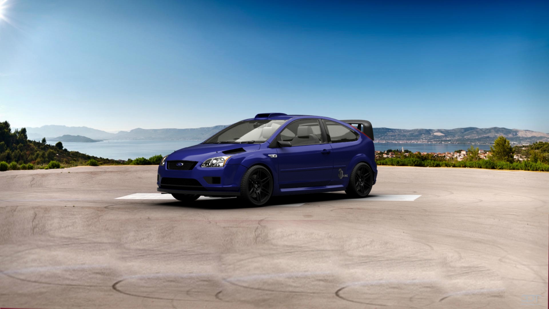 Ford Focus ST 3 Door Hatchback 2007 Images