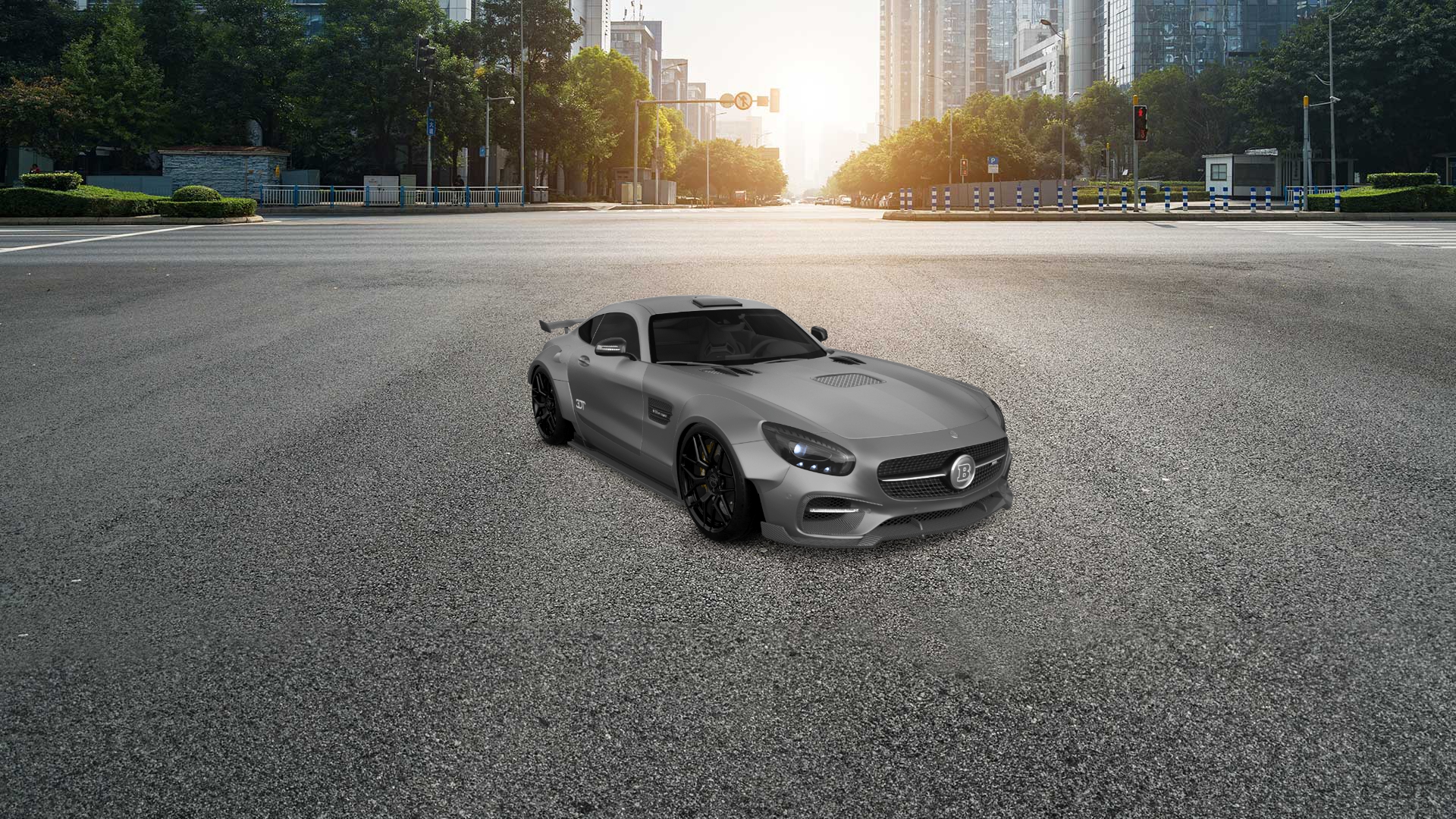Mercedes AMG GT 2 door fastback coupe 2015 tuning