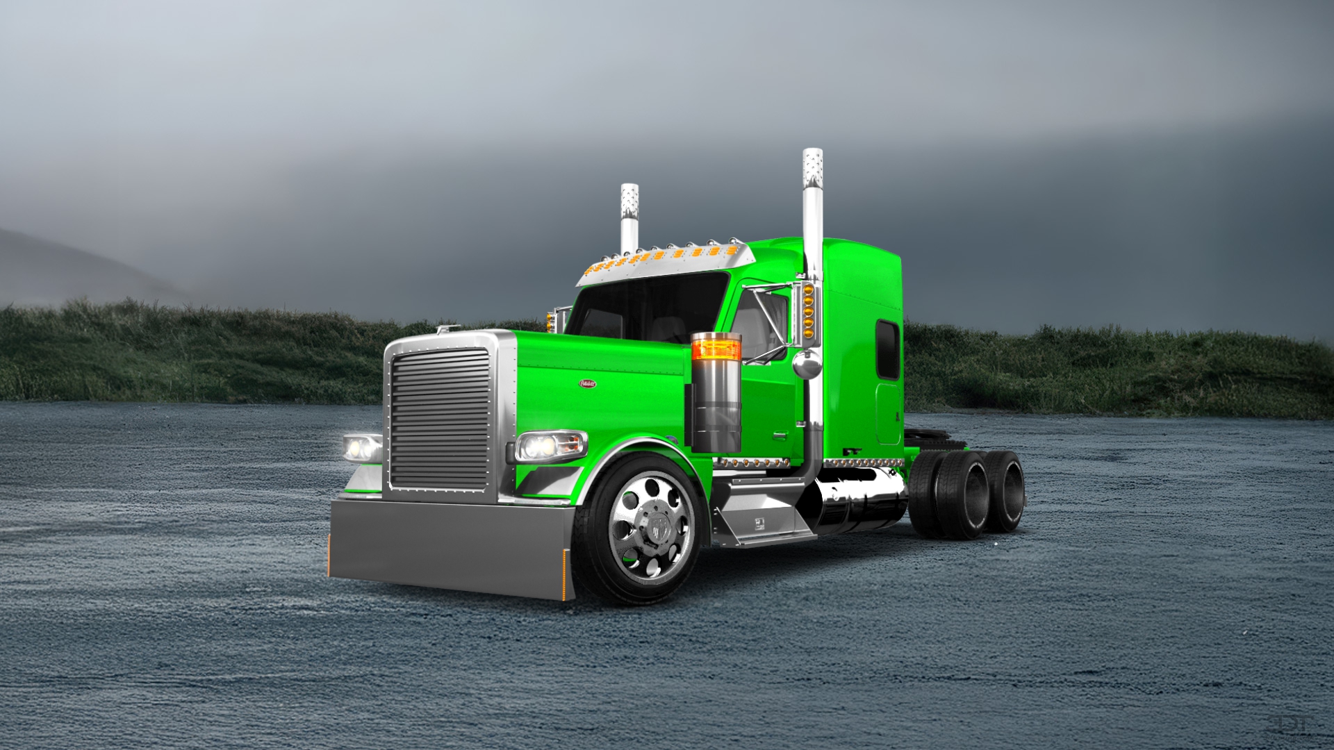 Peterbilt 589 Sleeper Cab Truck 2024 tuning