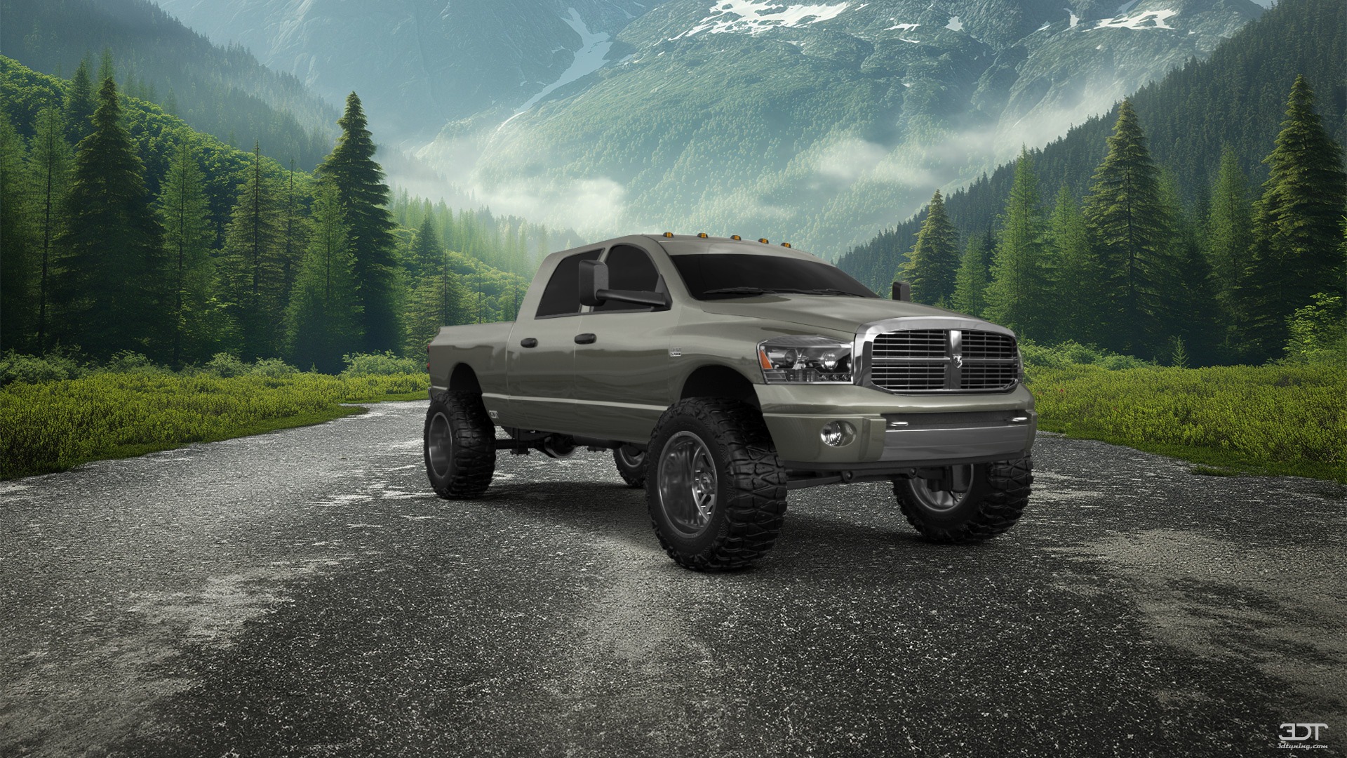 Dodge Ram 2500 4 Door pickup truck 2007 tuning