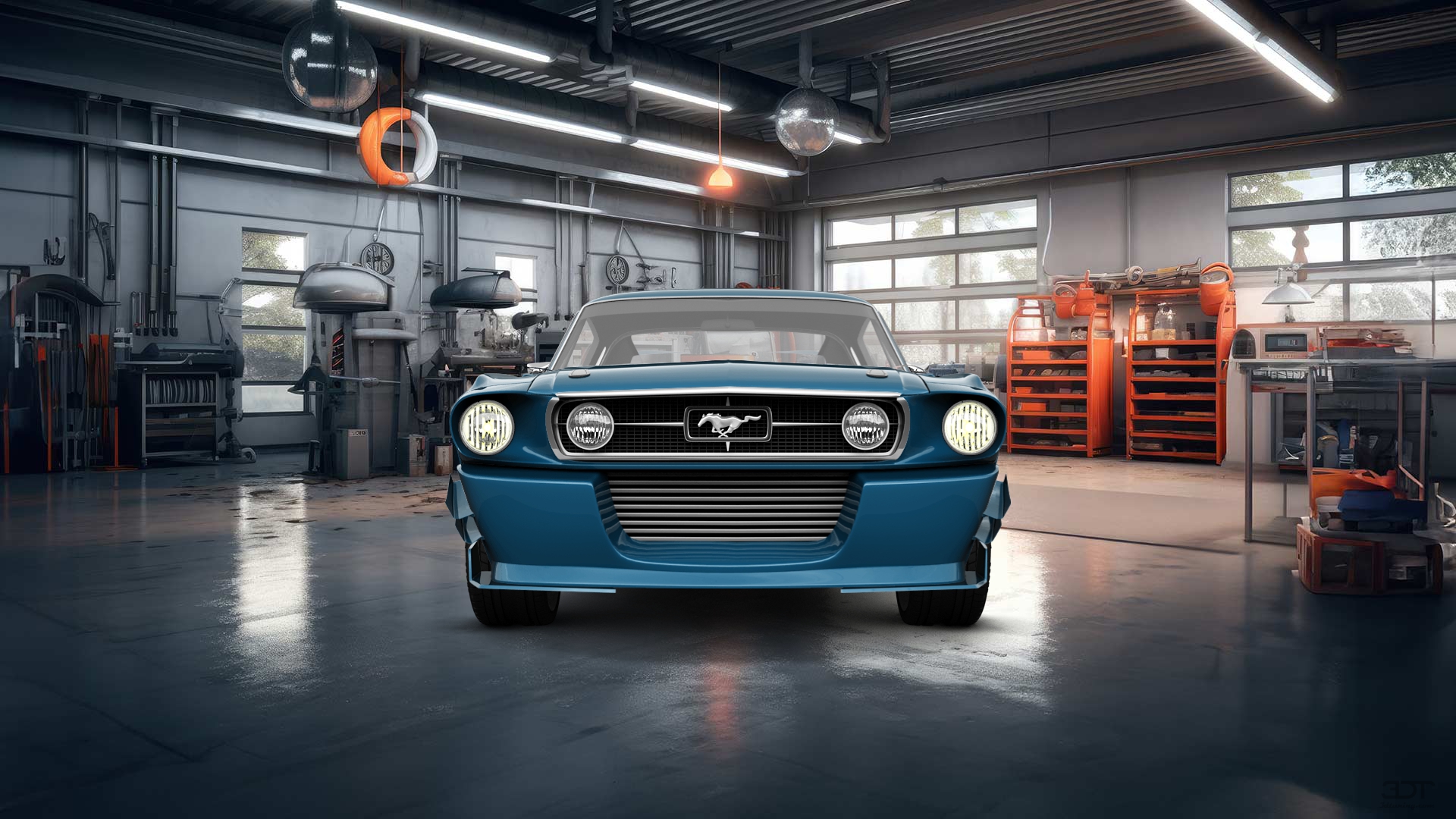 Mustang GT500 2 Door Coupe 1968 tuning