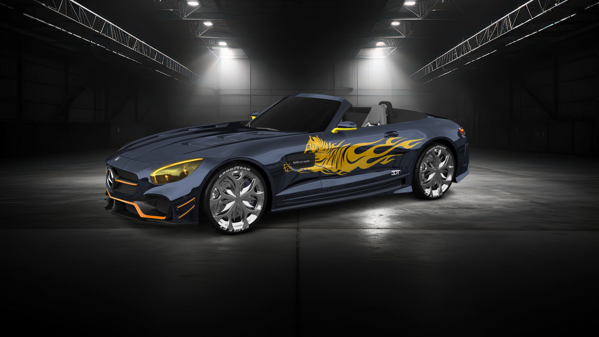 Mercedes AMG GT 2 Door Convertible 2016