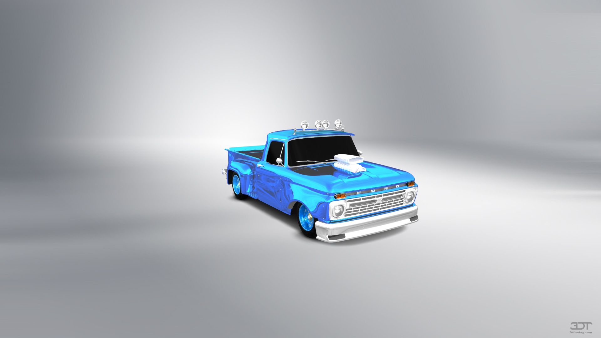 Ford F-100 Flareside 2 Door pickup truck 1961