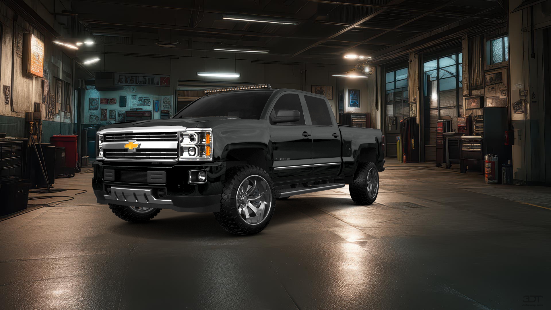 Chevrolet Silverado 2500 4 Door pickup truck 2015 tuning
