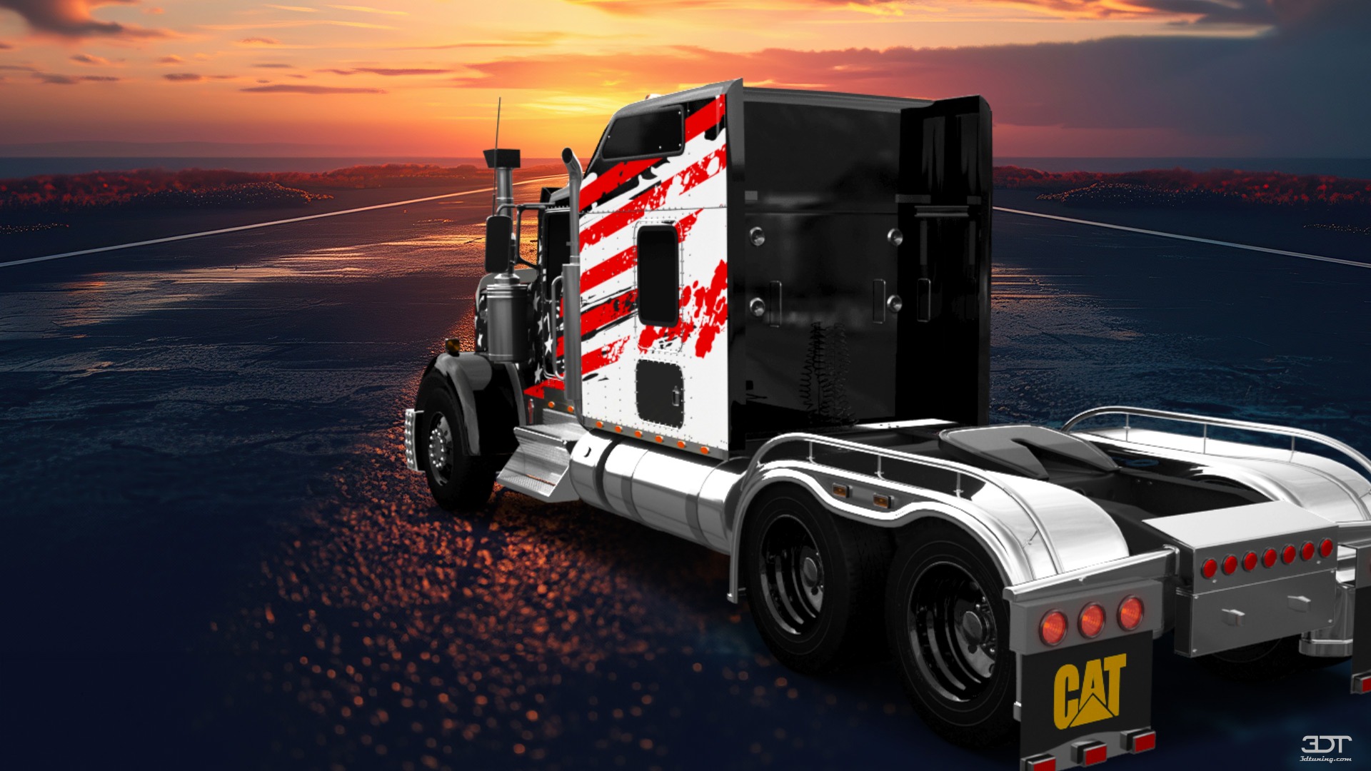 Kenworth W900 Sleeper Cab Truck 2015