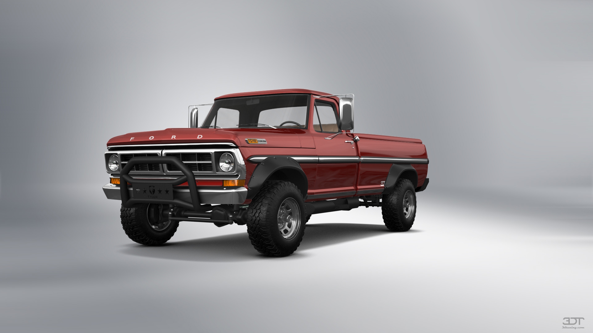 Ford F-250 2 Door pickup truck 1971 tuning