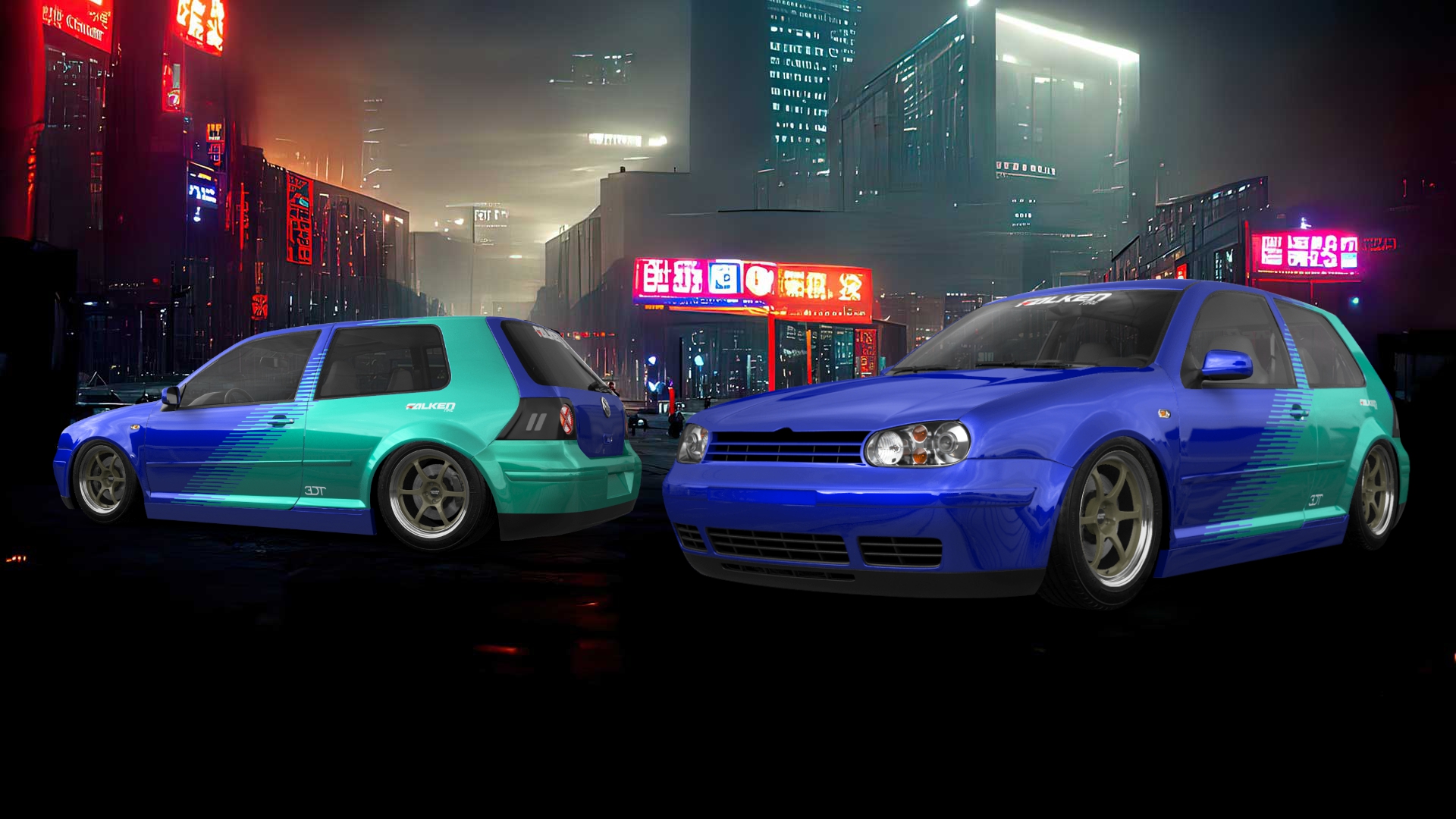 Volkswagen Golf 4 (mk4) 3 Door Hatchback 1997 tuning