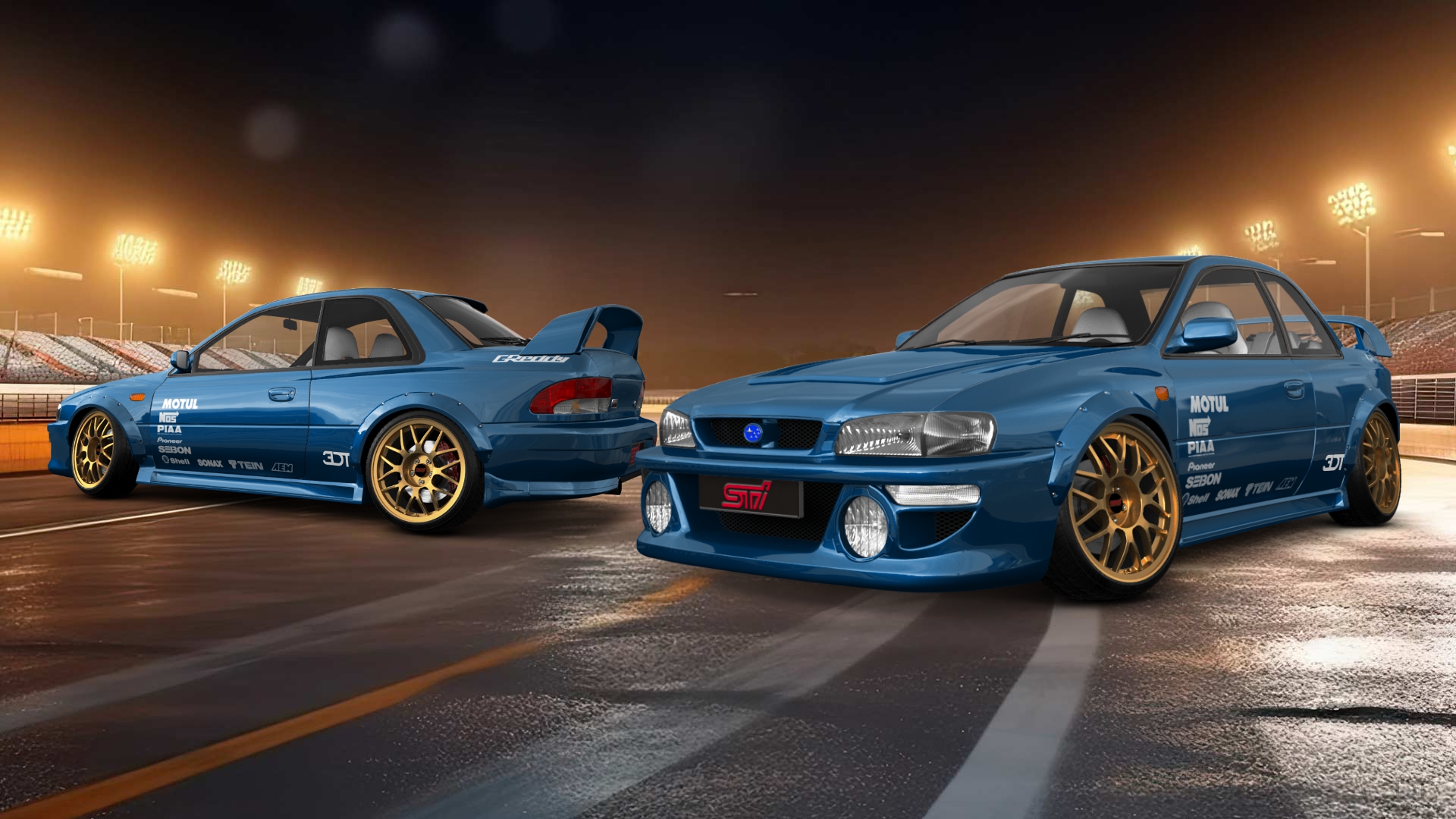 Subaru Impreza WRX STI 22B 2 Door Coupe 2000 tuning
