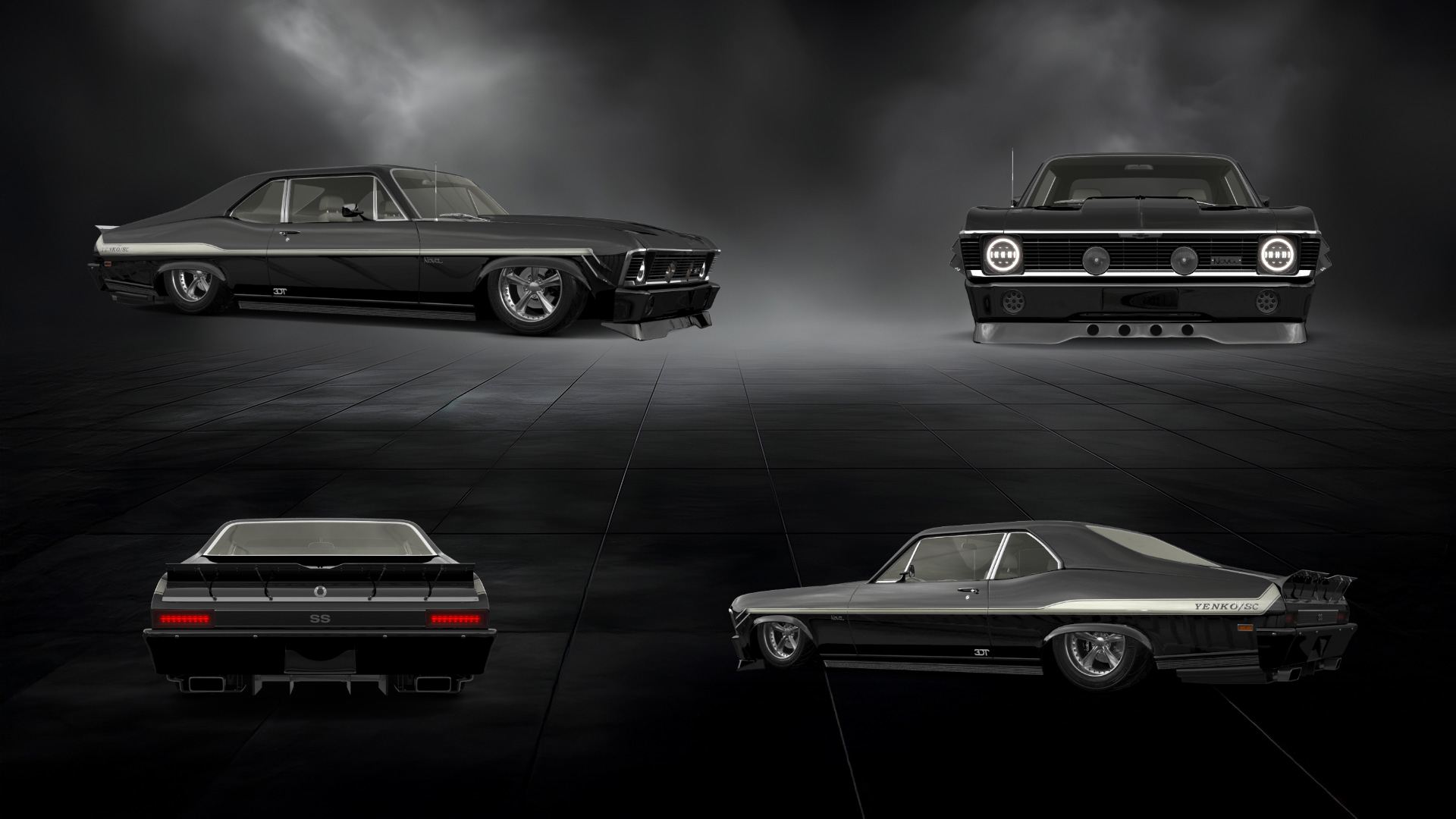 Chevrolet Chevy II Nova 2 Door Coupe 1968