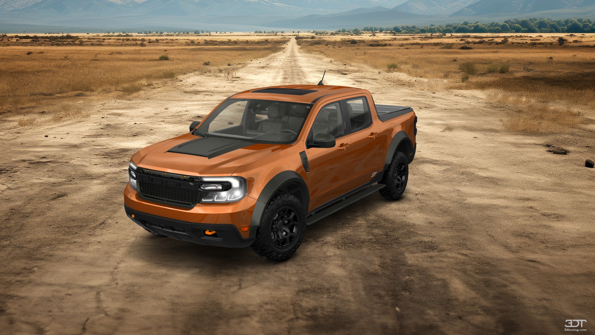 Tuning Ford Maverick 4 Door pickup truck 2022