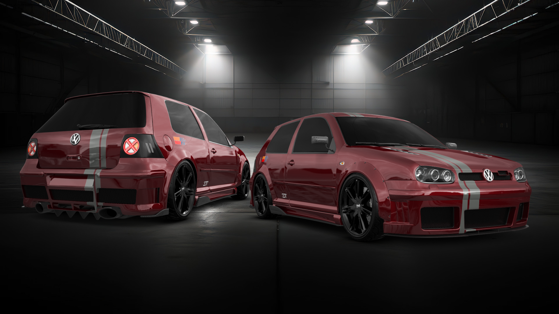 Volkswagen Golf 4 (mk4) 3 Door Hatchback 1997 tuning