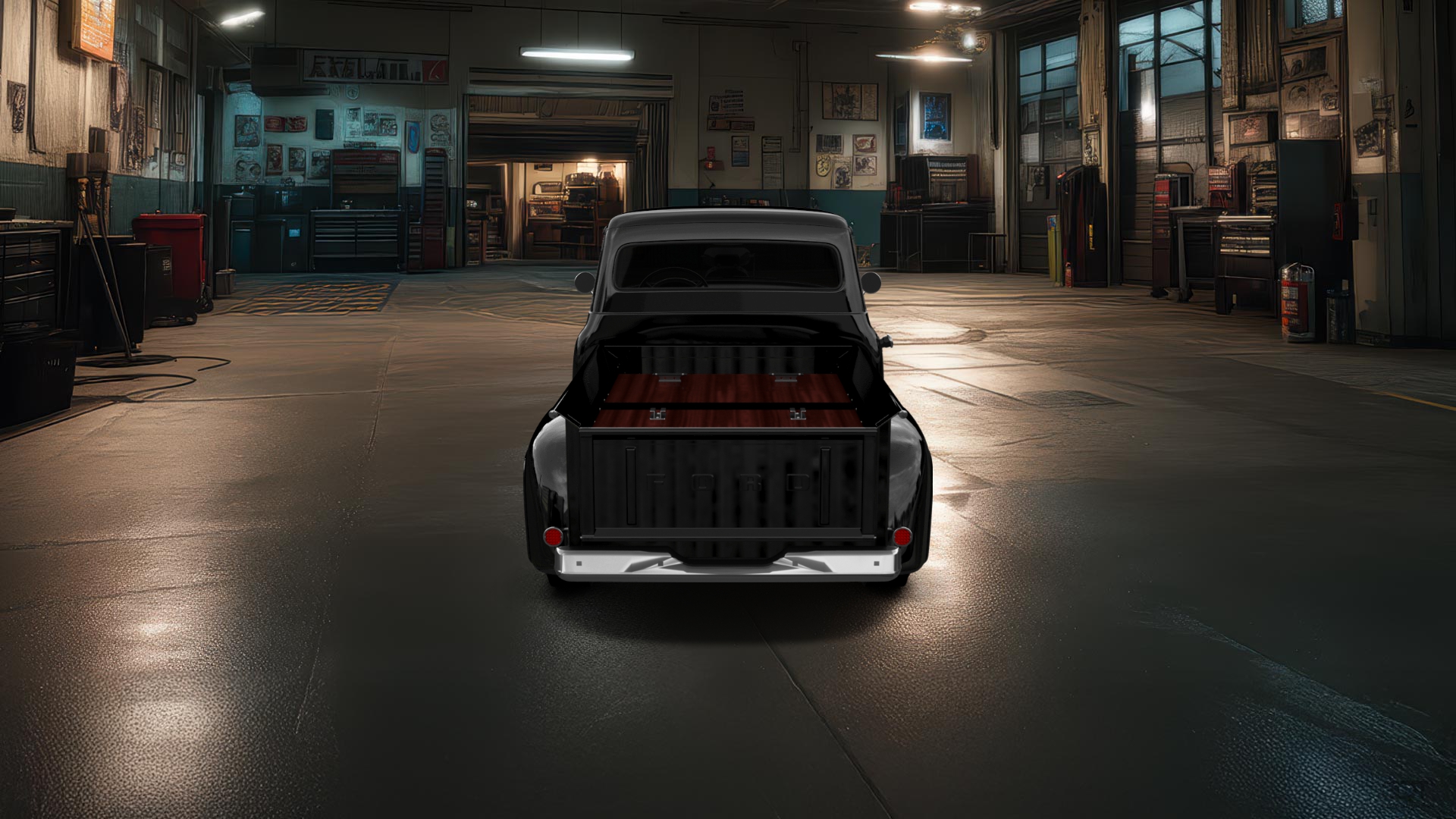 Ford F-100 2 Door truck 1956 tuning