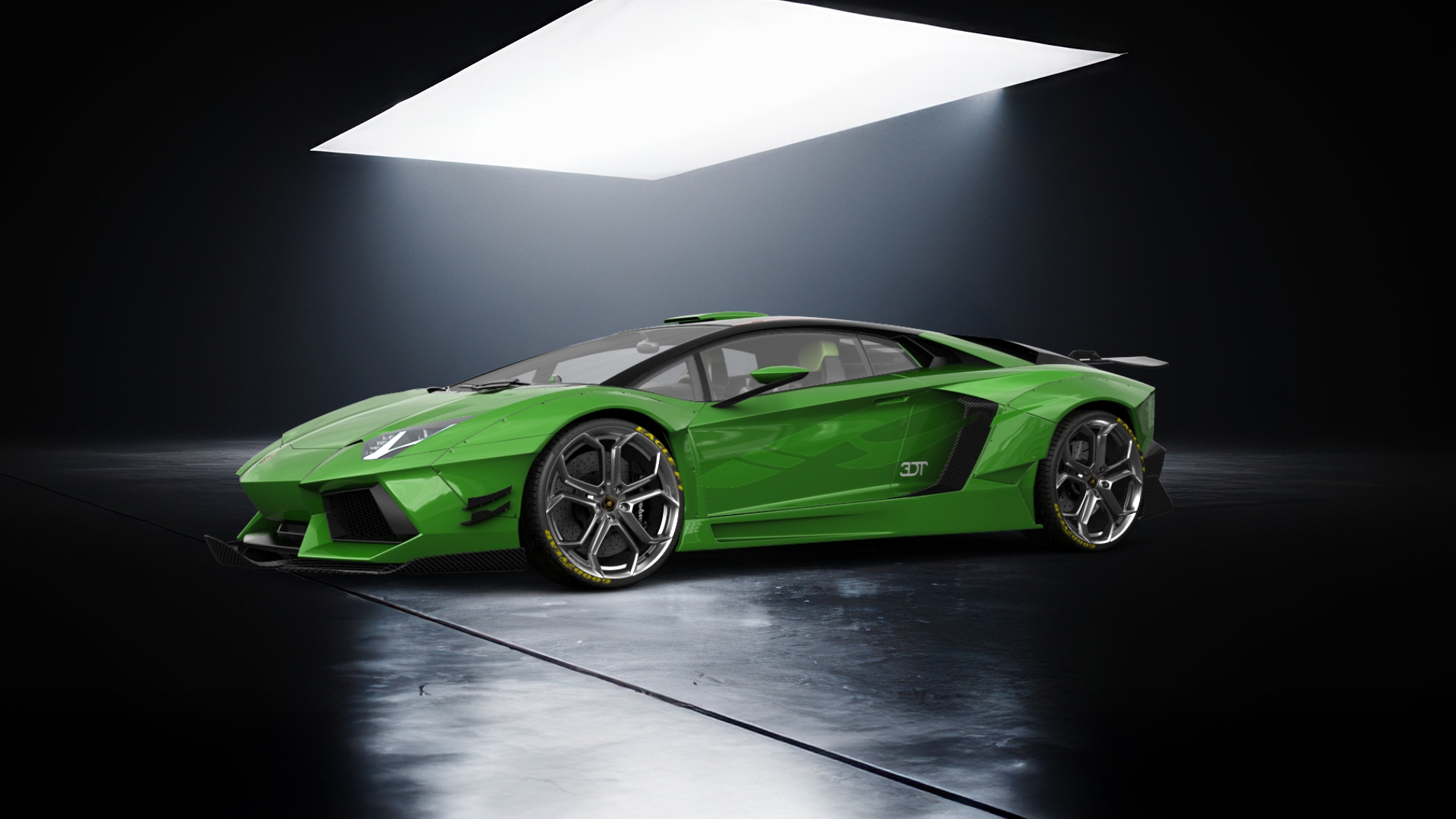 Lamborghini Aventador 2 Door Coupe 2012 tuning