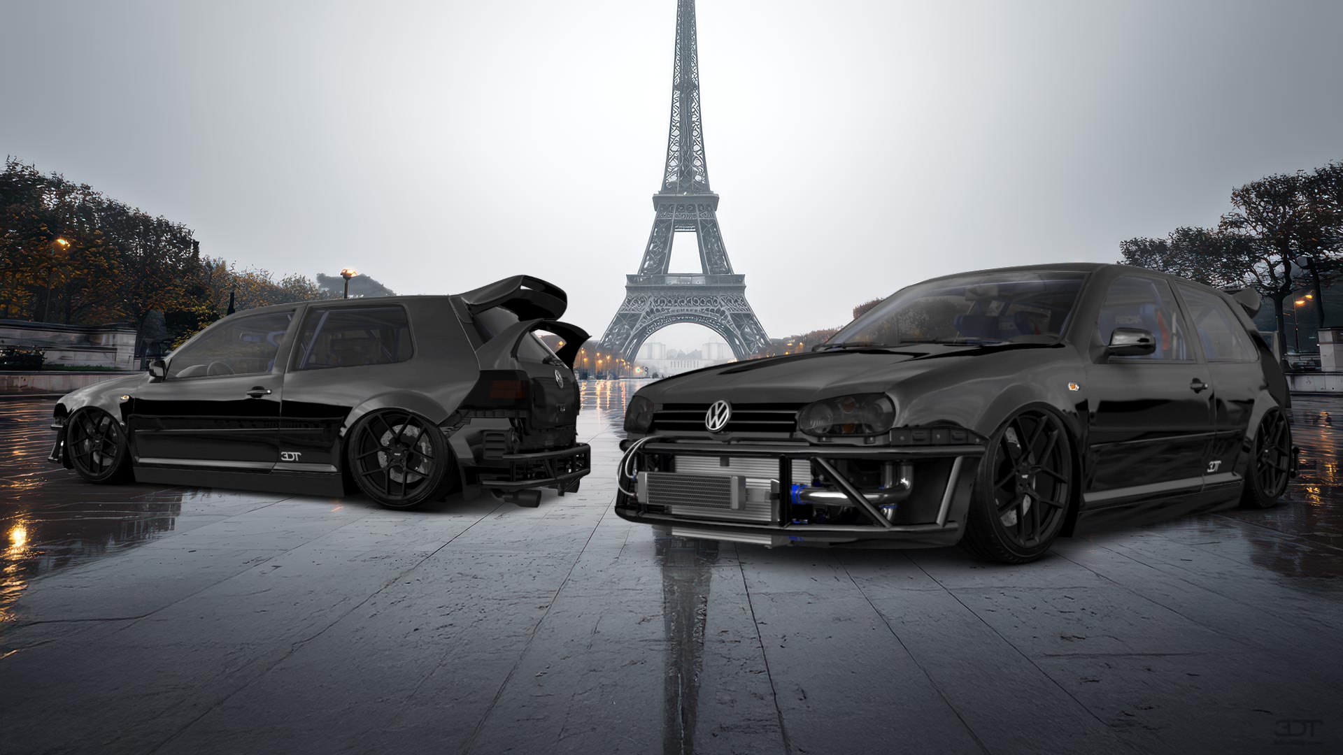Volkswagen Golf 4 (mk4) 3 Door Hatchback 1997 tuning